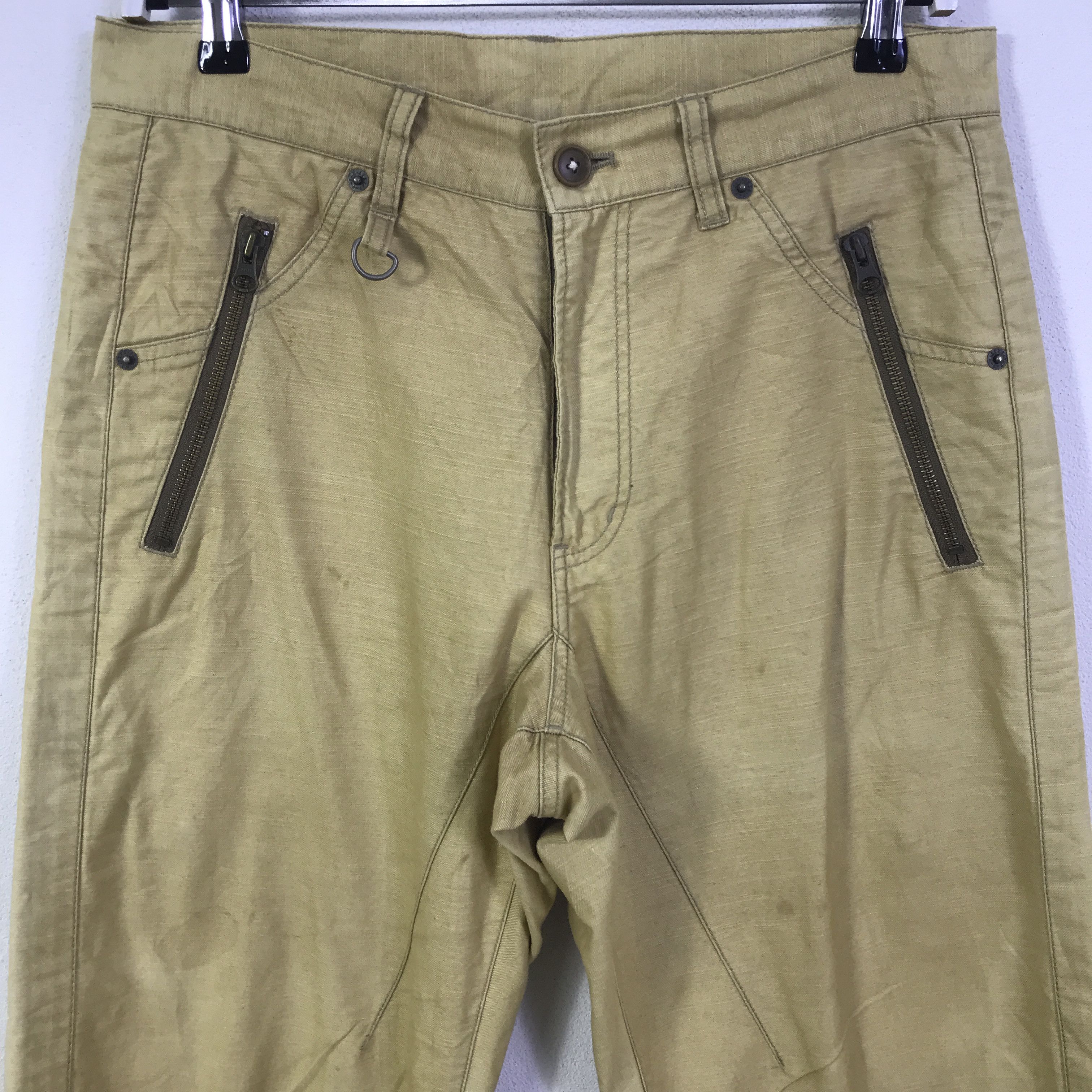 PPFM PPFM khaki casual Baggy pants K118B23 Size US 32 / EU 48 - 2 Thumbnail