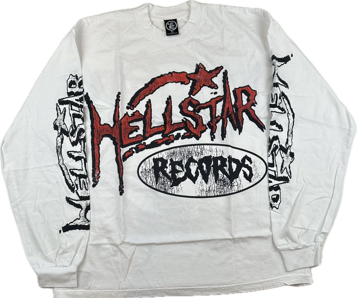 HELLSTAR Hellstar Overseas Collection Records Long Sleeve Size US XL / EU 56 / 4 - 1 Thumbnail