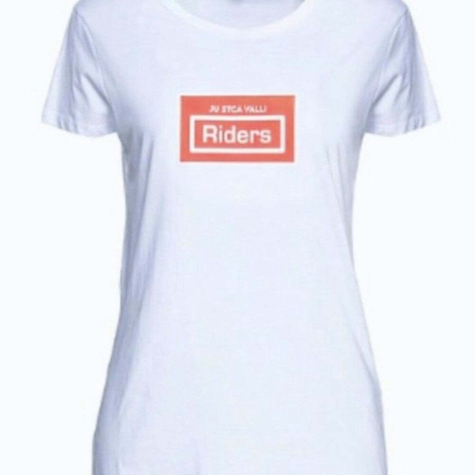 Just Cavalli Just Cavalli Riders print short sleeve T shirt white XL Size XL / US 12-14 / IT 48-50 - 2 Thumbnail