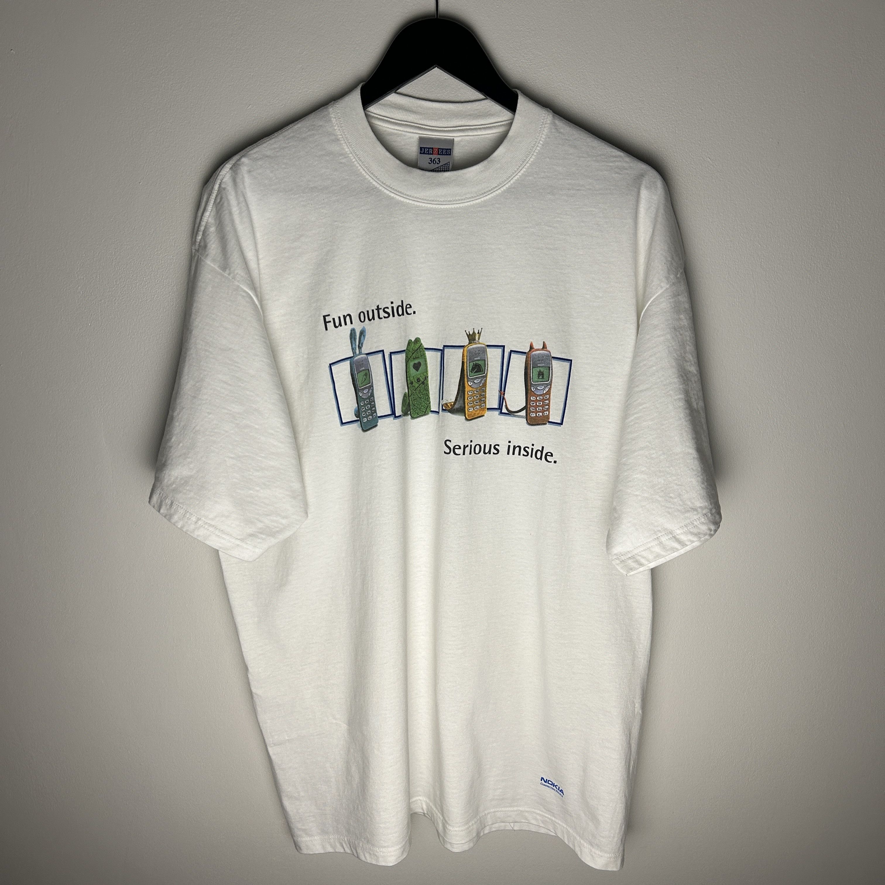 Vintage Vintage Nokia 90’s Promo T-shirt Size US XXL / EU 58 / 5 - 1 Thumbnail