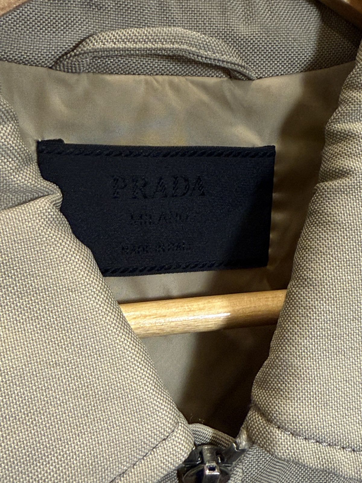 Prada Canvas Workwear Jacket Size US L / EU 52-54 / 3 - 3 Thumbnail