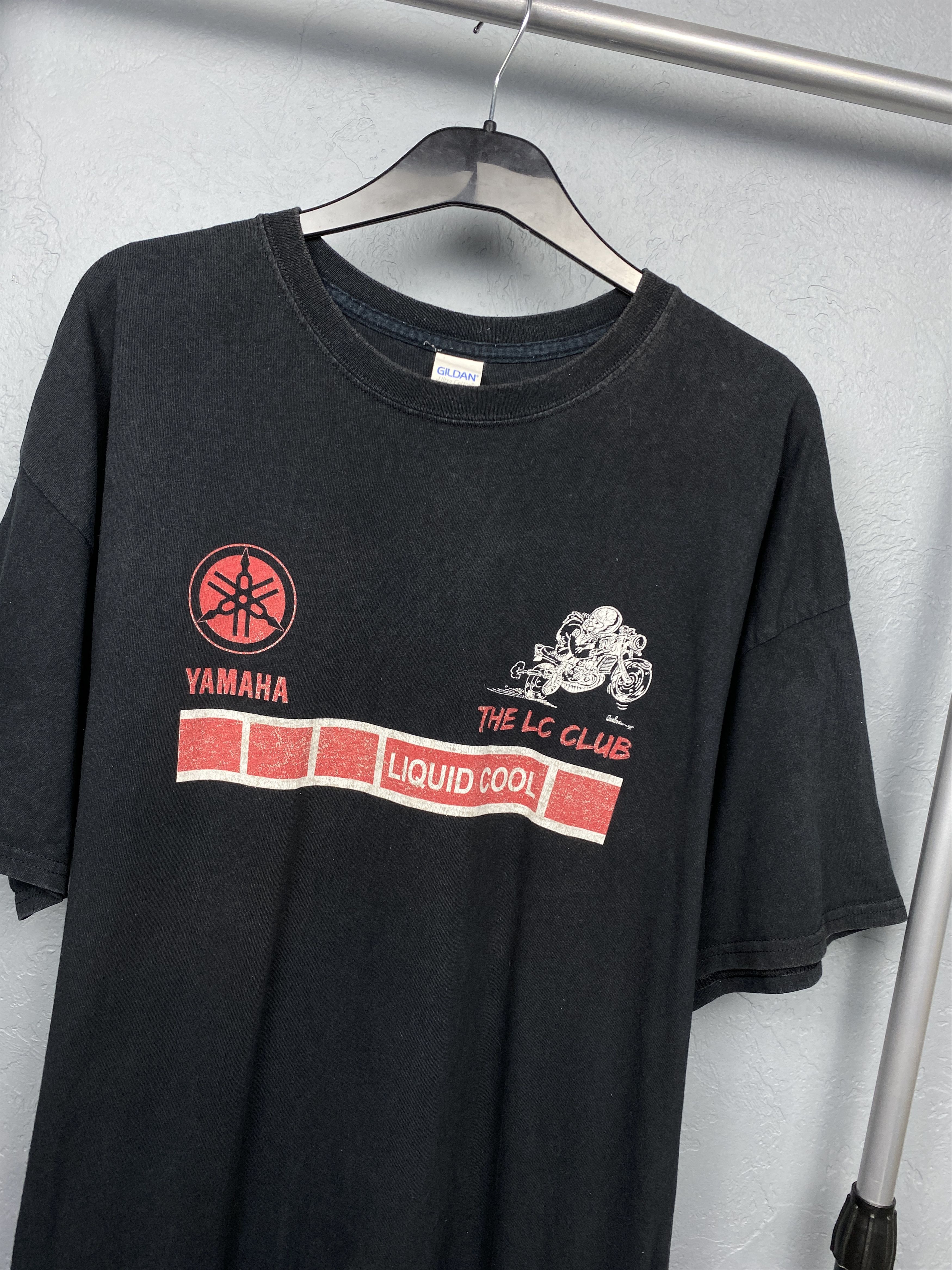 Vintage × Yamaha Yamaha Liquid Cool Club Vintage Racing T-Shirt Size US XXL / EU 58 / 5 - 2 Thumbnail
