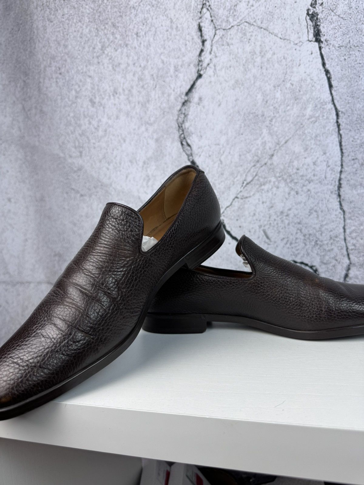 Gucci Gucci Horsebit Loafers Brown Leather Slip On Size US 7 / EU 40 - 6 Thumbnail