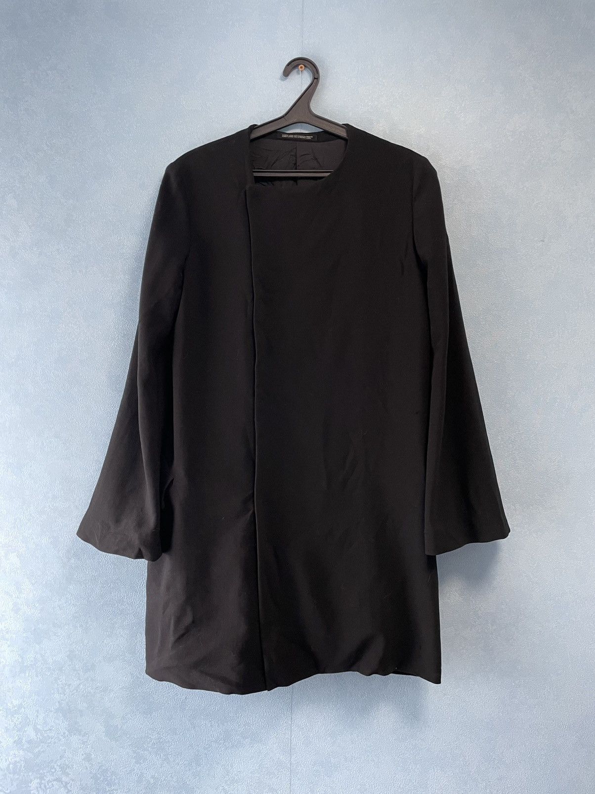 Yohji Yamamoto Yohji Yamamoto Wool Avant Garde Coat Jacket Size US M / EU 48-50 / 2 - 2 Thumbnail