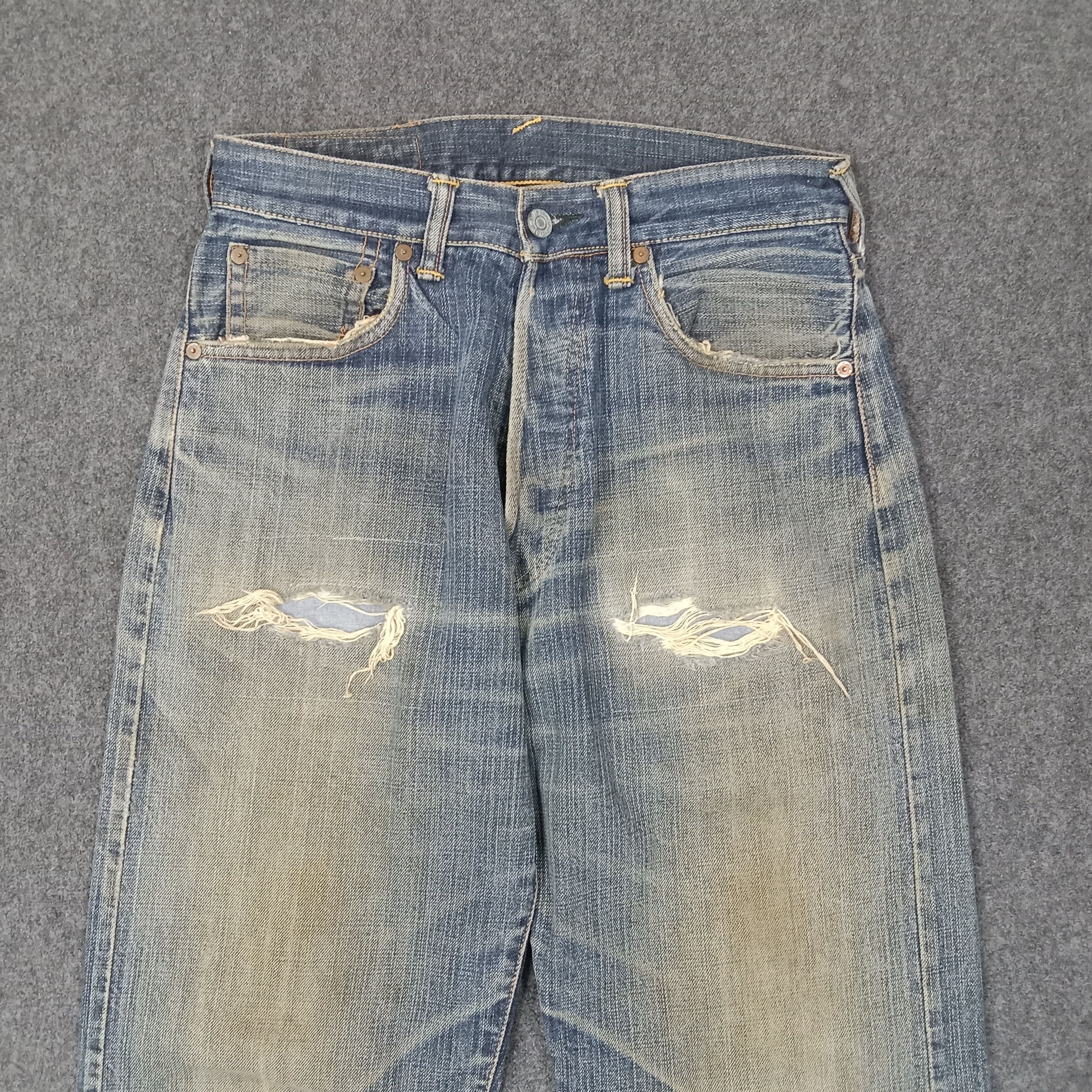Evisu Evisu X Mc Donald Japanese Daicock Denim Jeans C252N25 Size US 28 / EU 44 - 8 Thumbnail