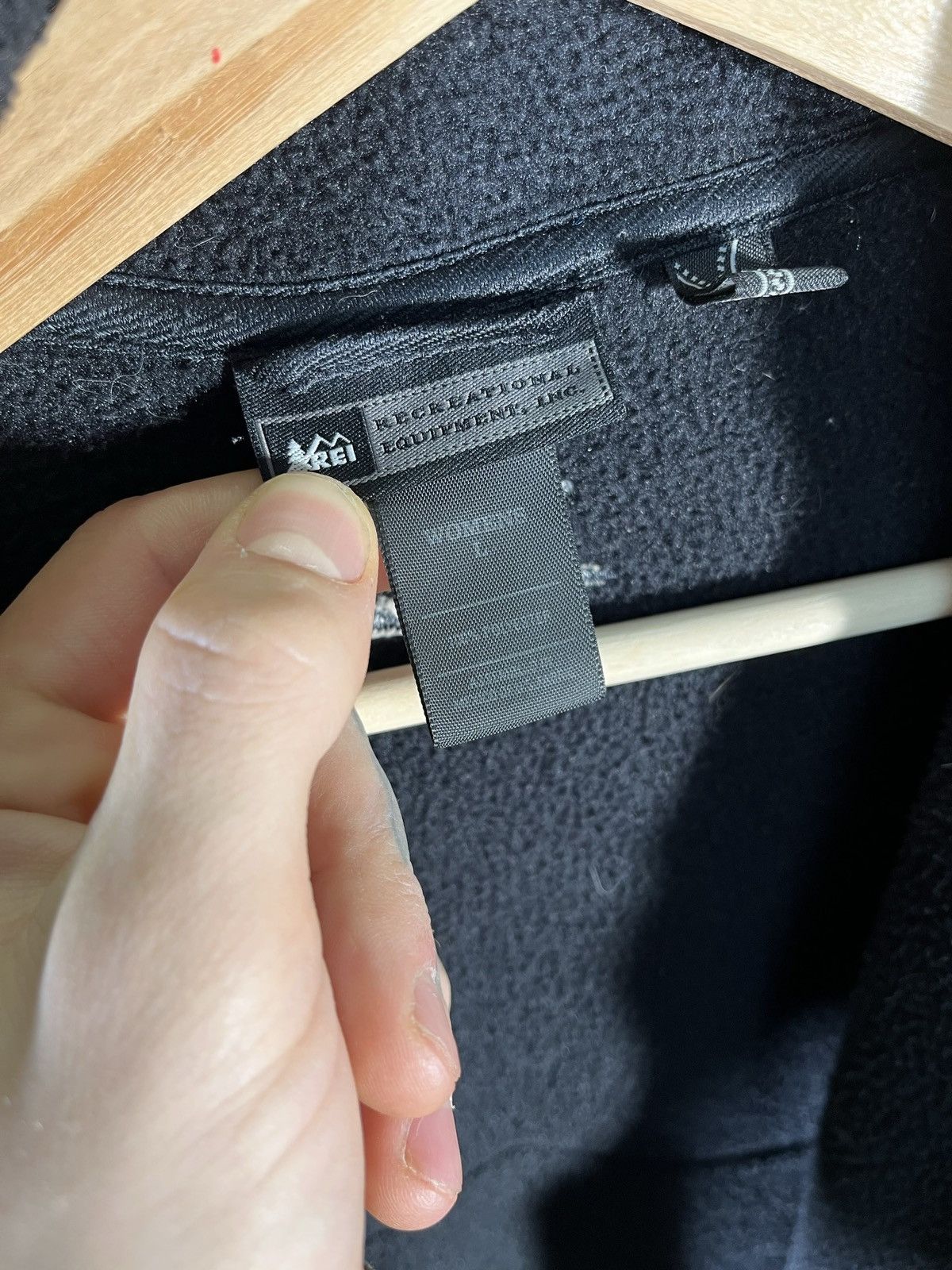 Polartec × Rei × The North Face Black REI Polartec Fleece Size L / US 10 / IT 46 - 4 Thumbnail