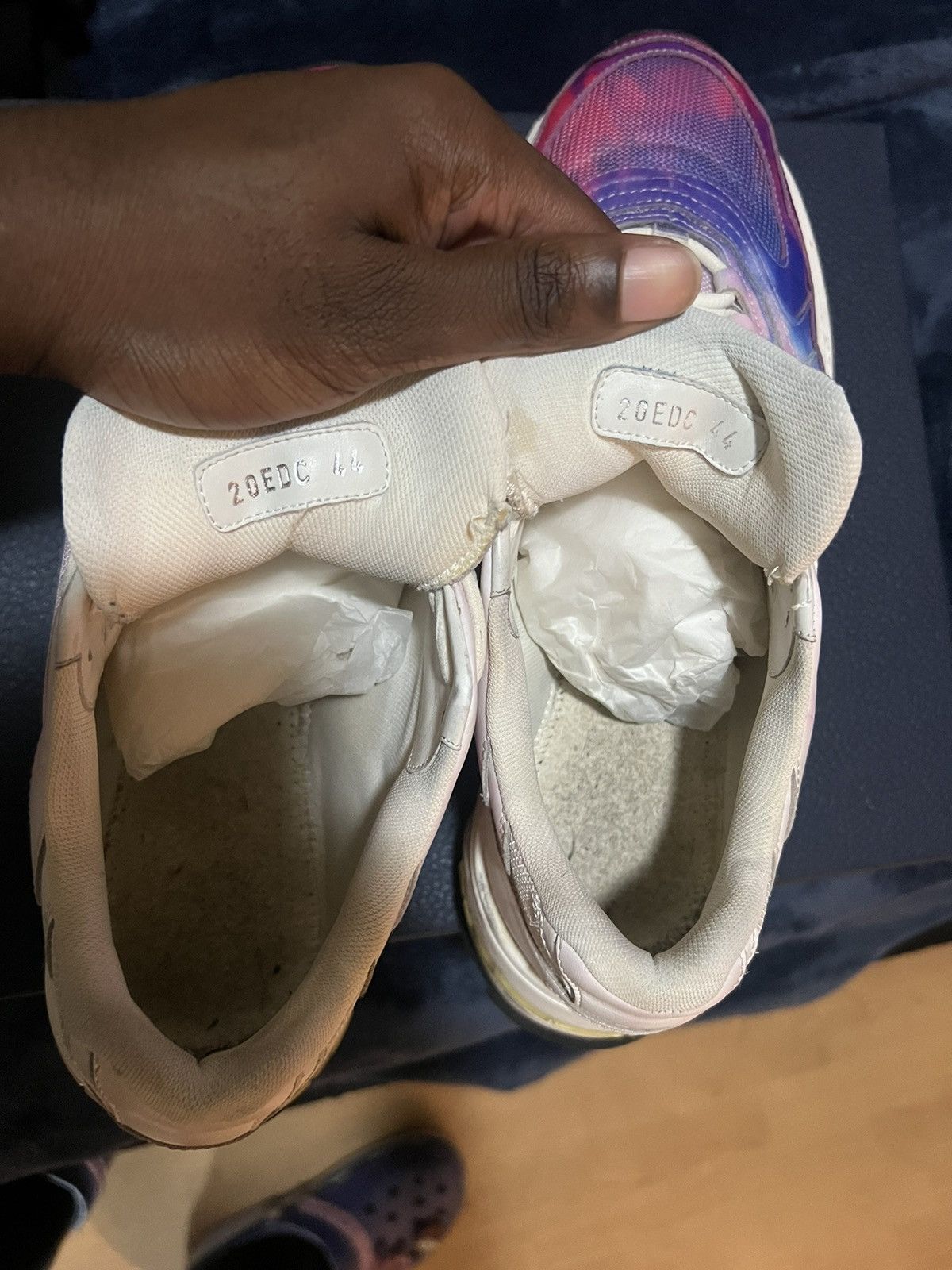 Dior CD1 Blue/Pink Tye Dye Size US 11 / EU 44 - 5 Thumbnail