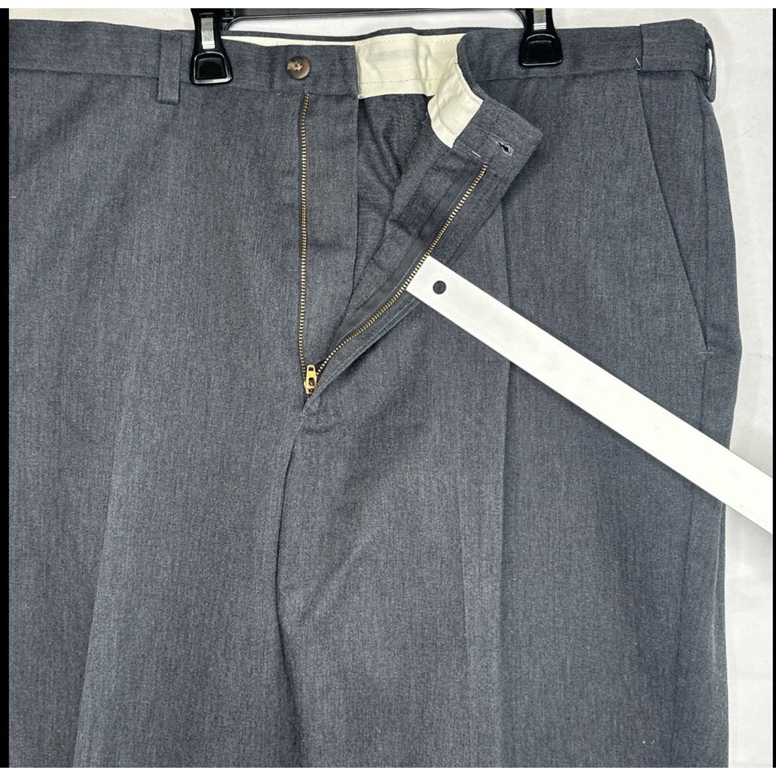 Haggar EUC Haggar 40X32 Dress Pants Slacks Black Size US 40 / EU 56 - 4 Thumbnail