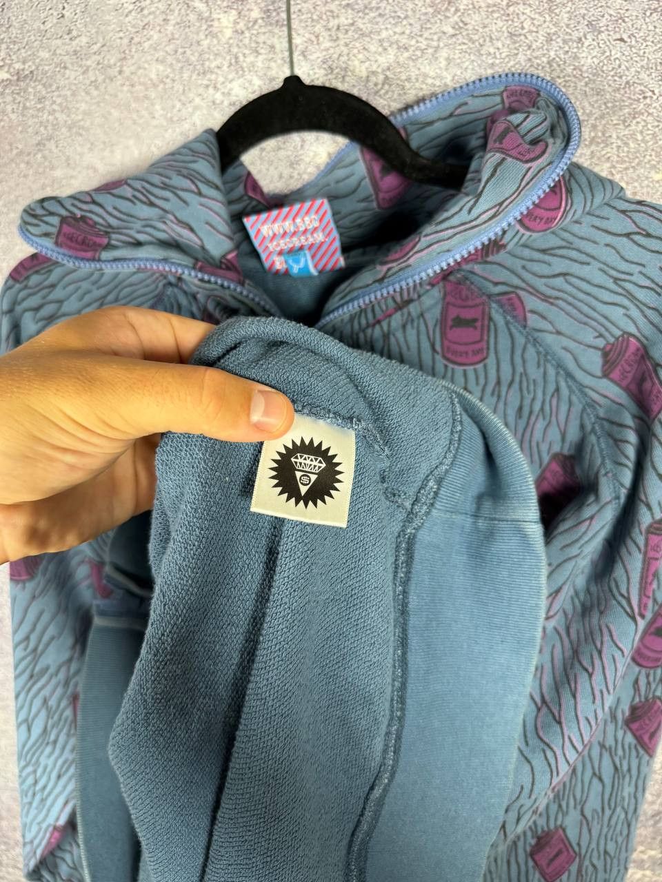 Icecream RARE BBC Icecream Spray Camo Full Zip Hoodie 2XL Size Size US XXL / EU 58 / 5 - 12 Thumbnail
