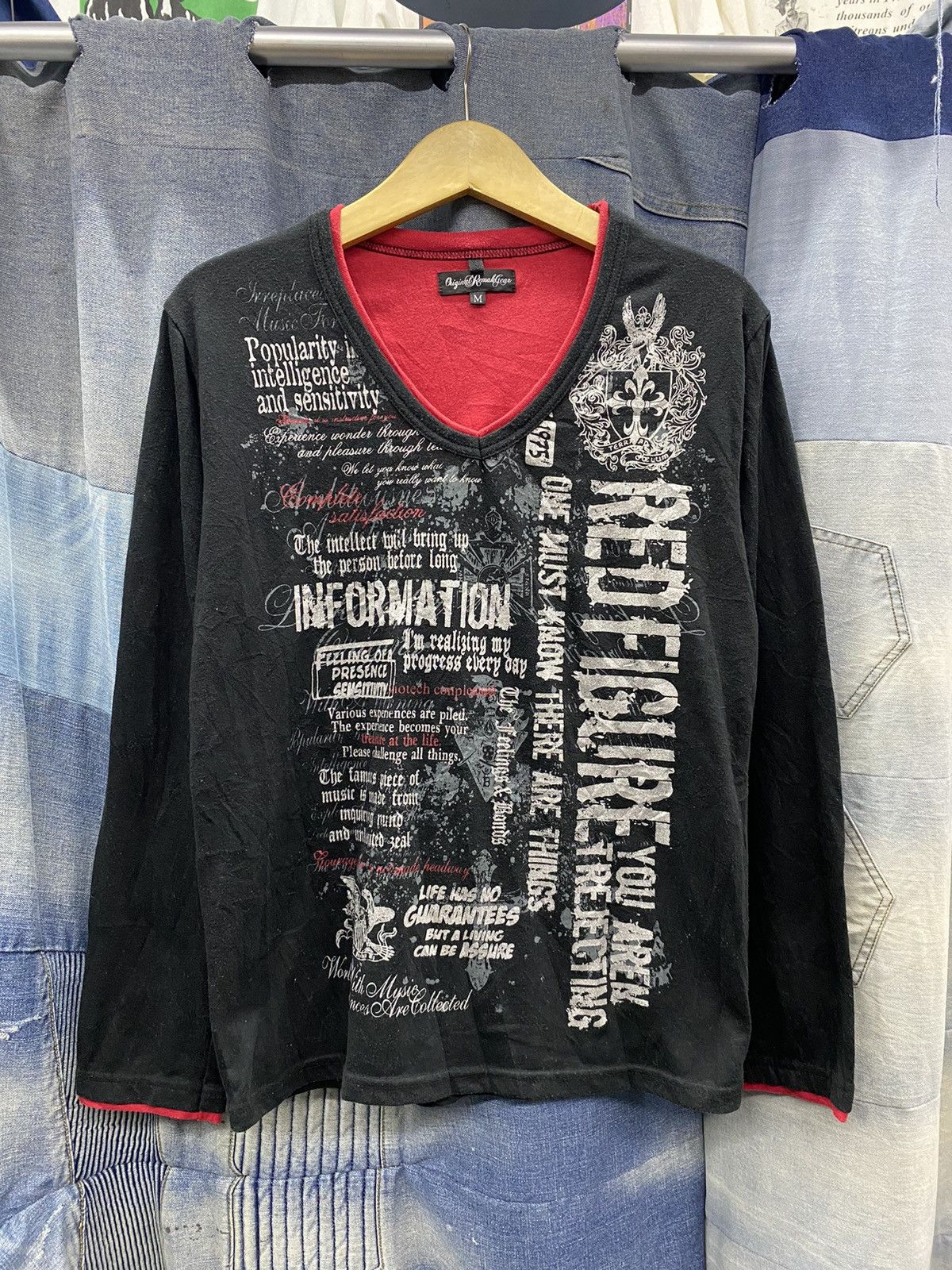 If Six Was Nine L.G.B. Back Cross Long Sleeve Shirt | Grailed