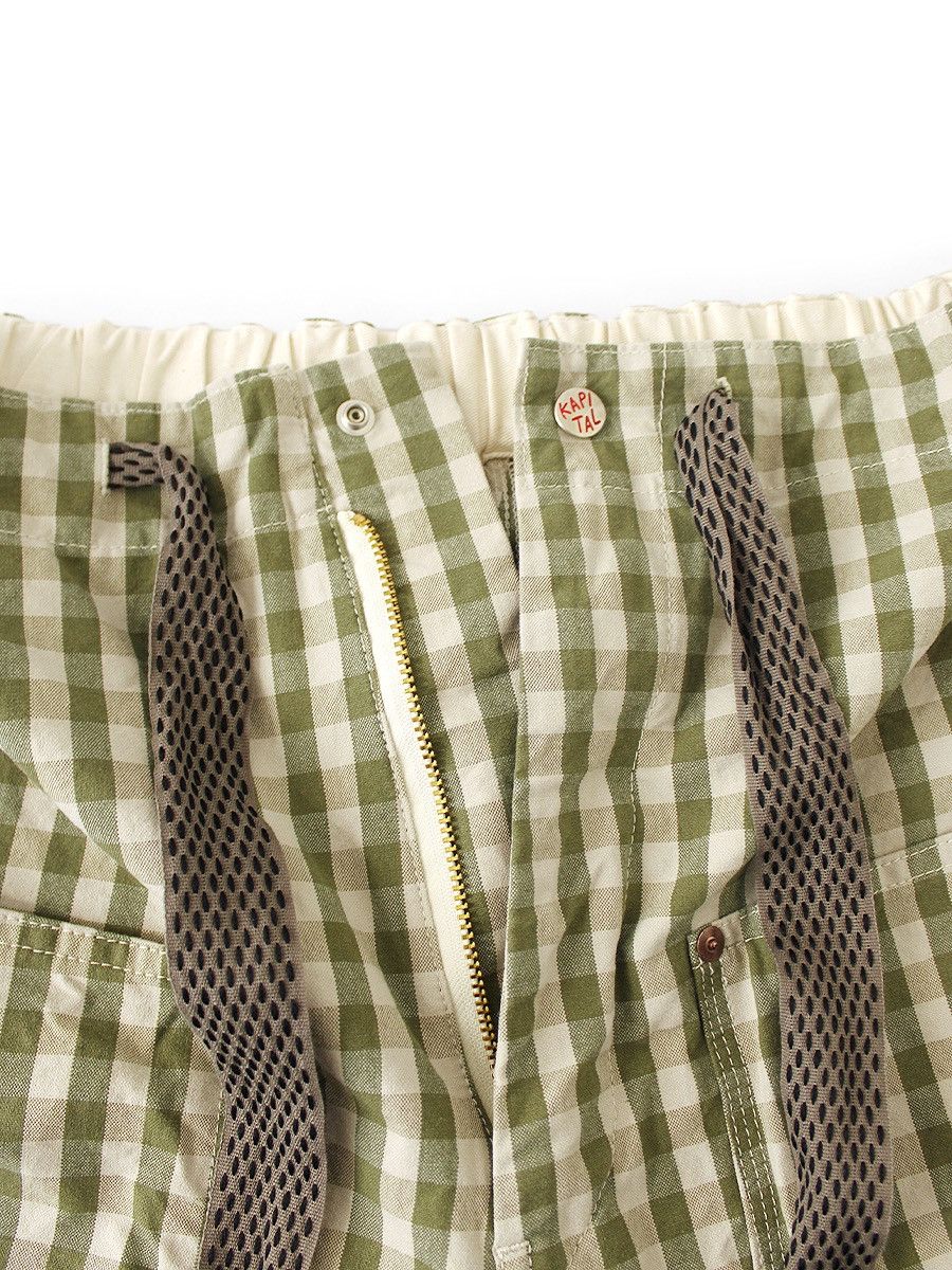 Kapital Kapital Ox Check W Knee SHORTS size 4 Size US 36 / EU 52 - 3 Thumbnail