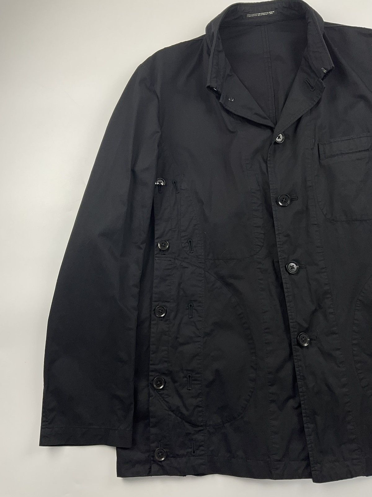 Yohji Yamamoto Yohji Yamamoto S/S'07 Multi Button Jacket Size US L / EU 52-54 / 3 - 4 Thumbnail