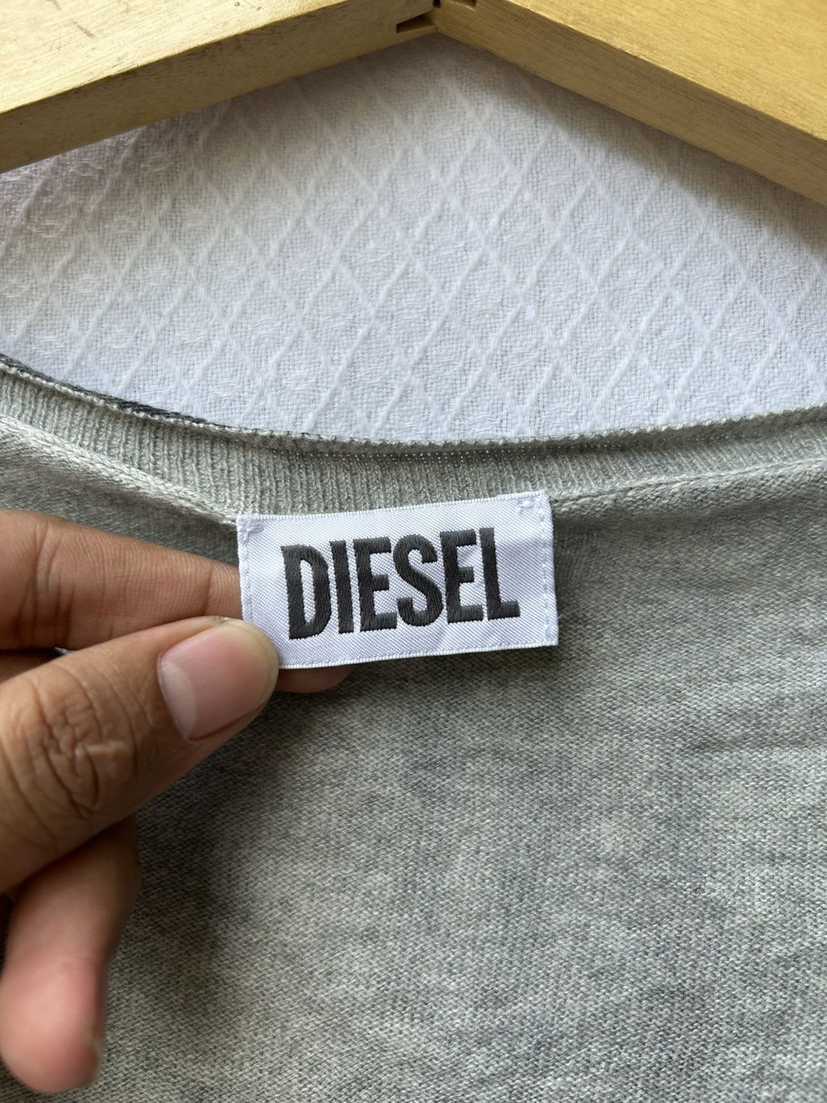 Diesel × Japanese Brand × Vintage Diesel knit cardigan archived style Size US M / EU 48-50 / 2 - 4 Thumbnail