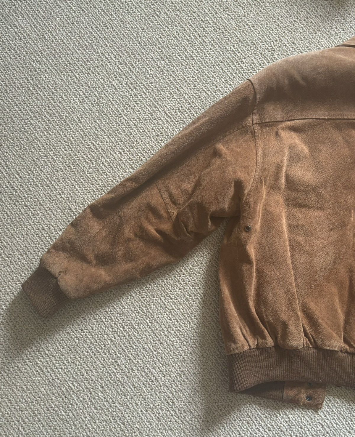 St. Johns Bay Vintage Suede Jacket Men’s Size US S / EU 44-46 / 1 - 11 Thumbnail