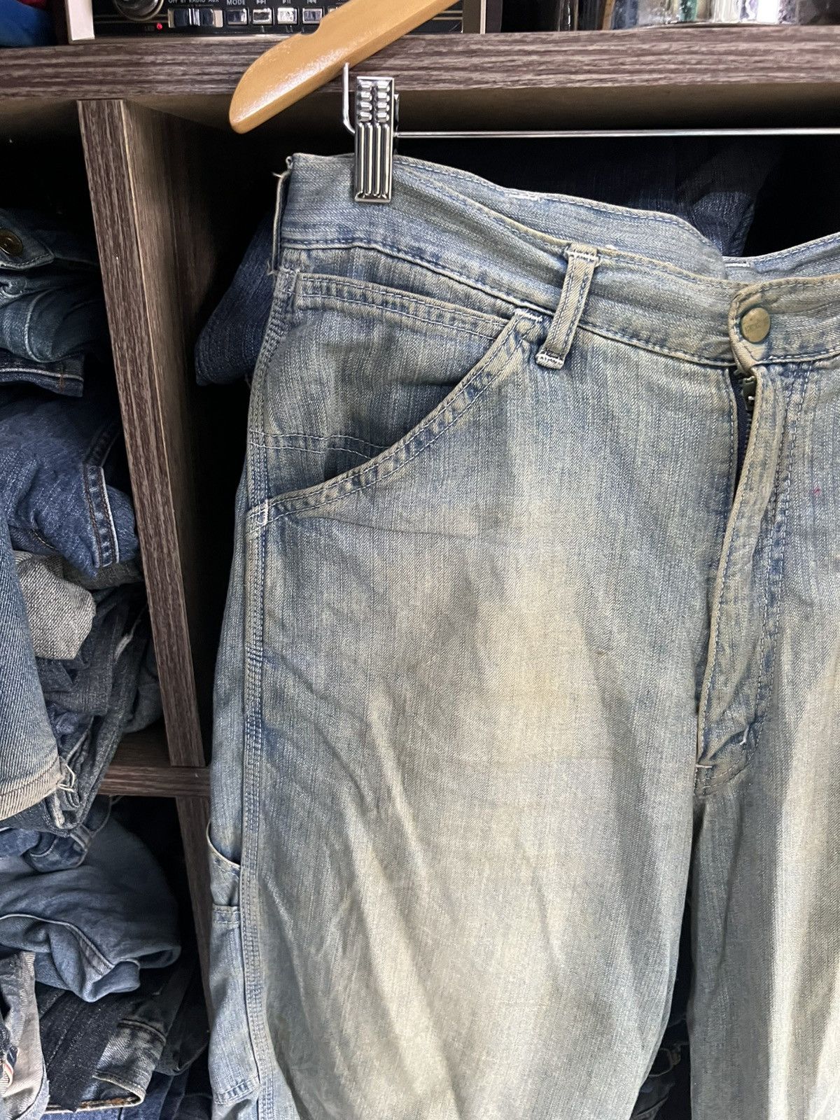 Edwin 🔥Vintage Edwin Carpenter Cropped Denim Size US 34 / EU 50 - 8 Thumbnail