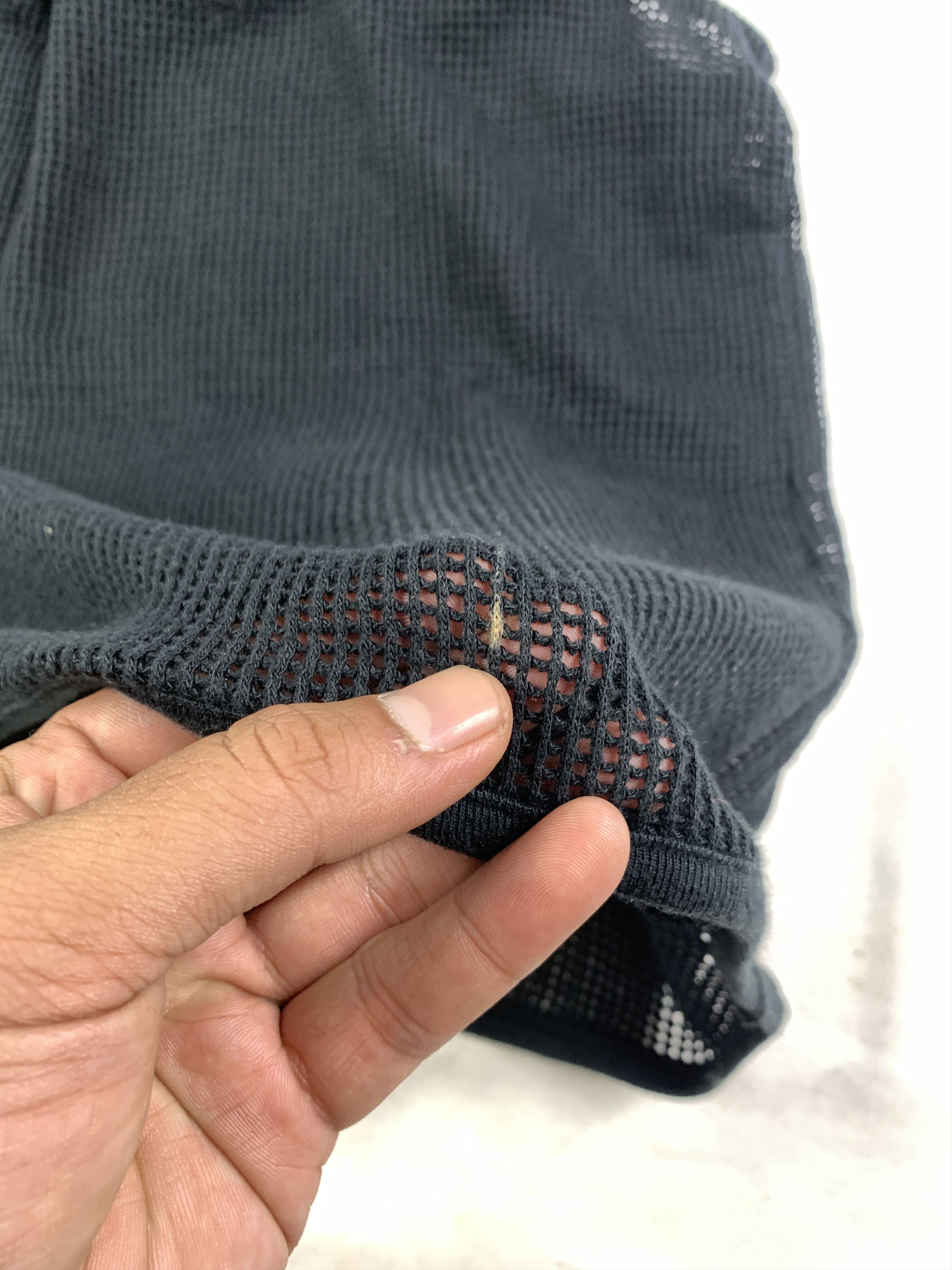 Japanese Brand AS KNOW AS Black Mesh Wire Tanktop (M) Size M / US 6-8 / IT 42-44 - 10 Thumbnail