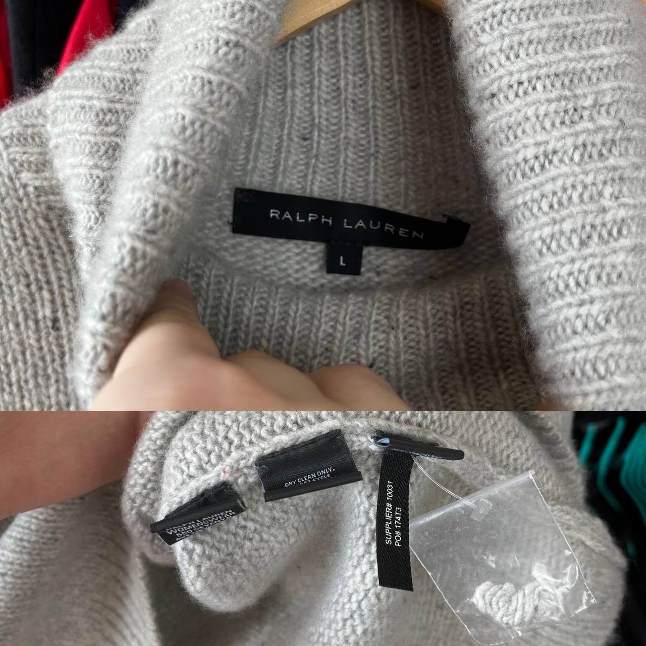 Ralph Lauren Black Label Ralph Lauren Black Label CashmereTurtleneck Sweater Size L / US 10 / IT 46 - 10 Thumbnail