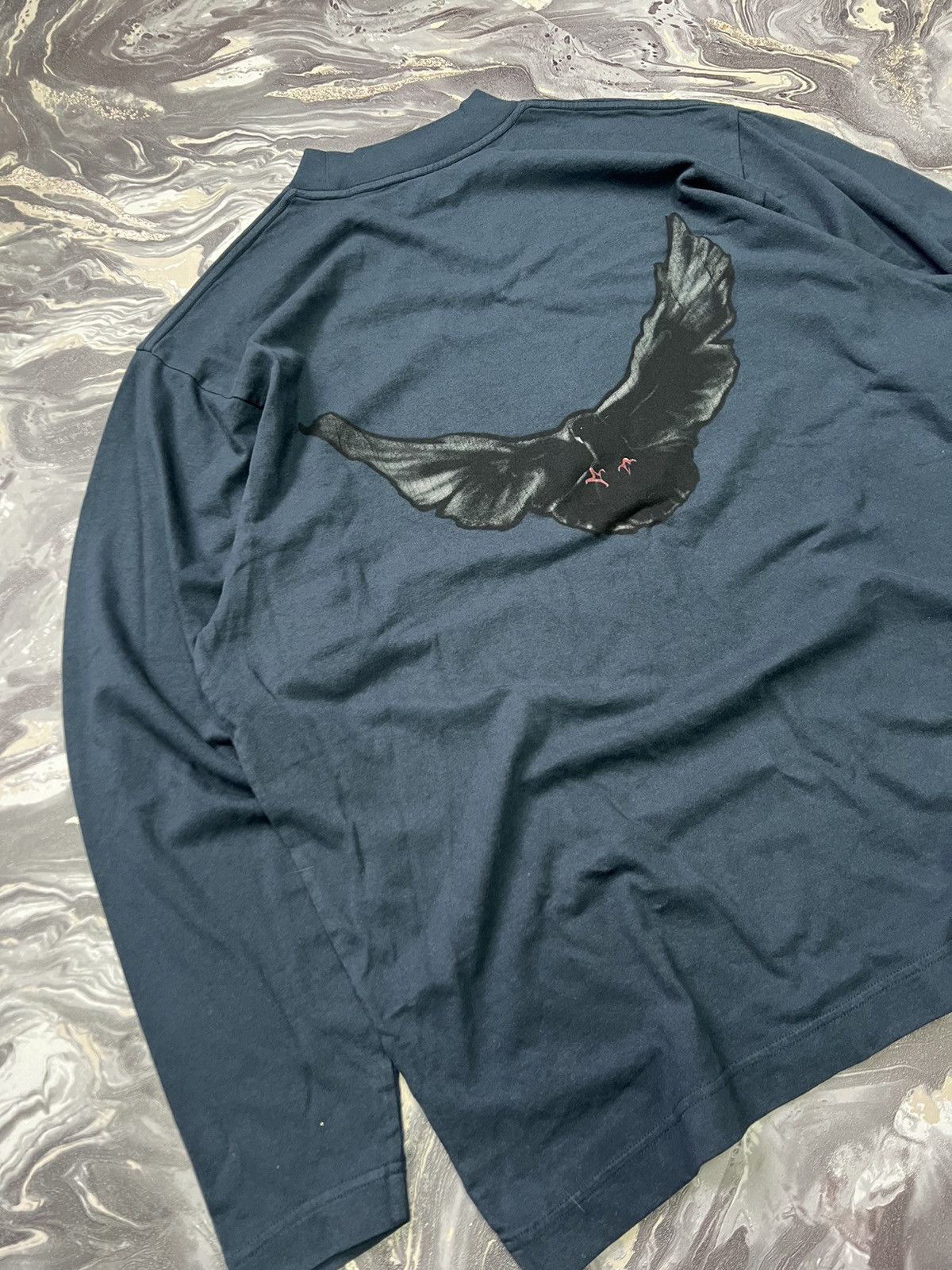 Kanye West Yeezy Gap Engineered by Balenciaga Longsleeve Dove Tee Size US M / EU 48-50 / 2 - 2 Thumbnail