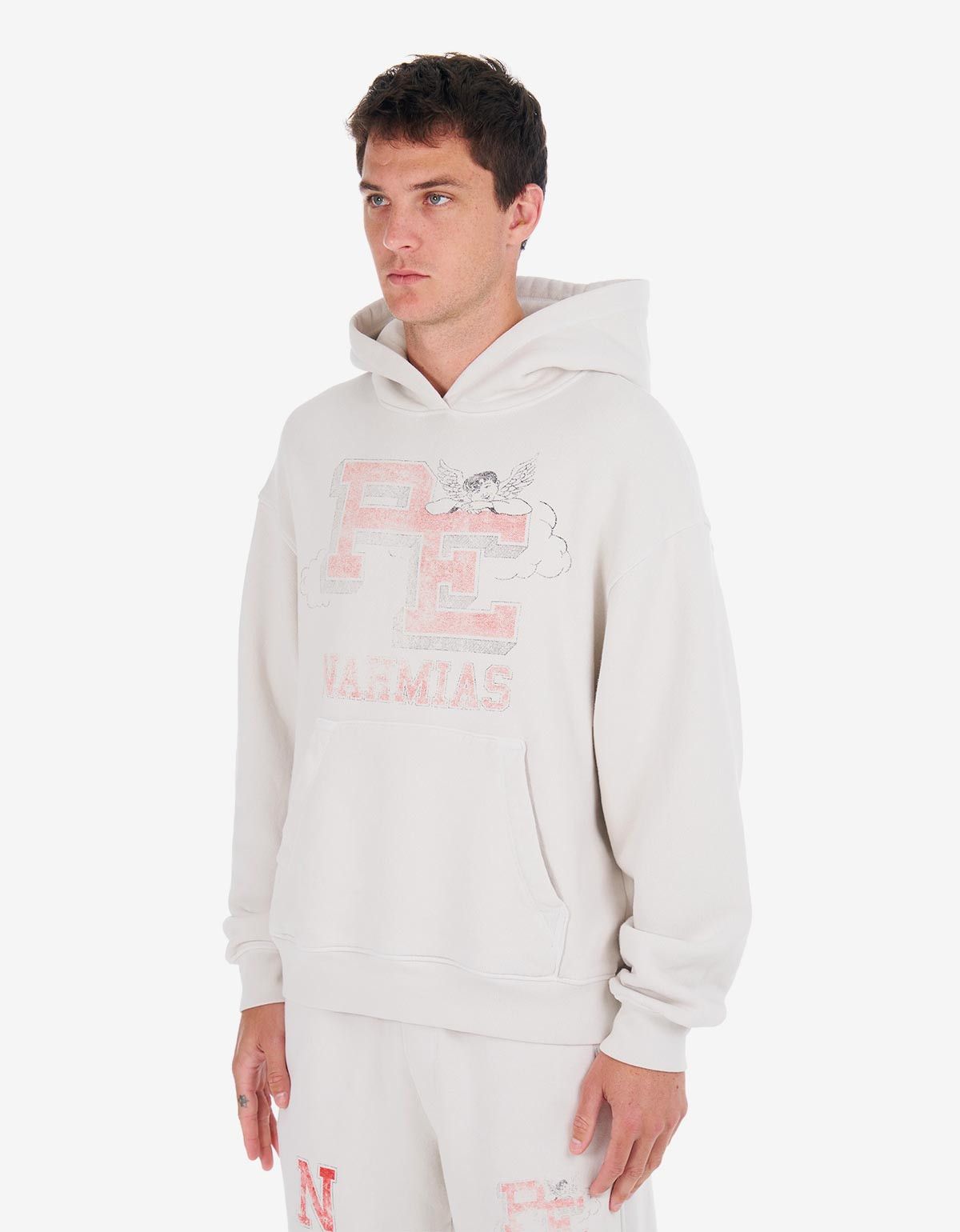 Nahmias Nahmias White P.E. Cherub Hoodie Size US XS / EU 42 / 0 - 2 Thumbnail