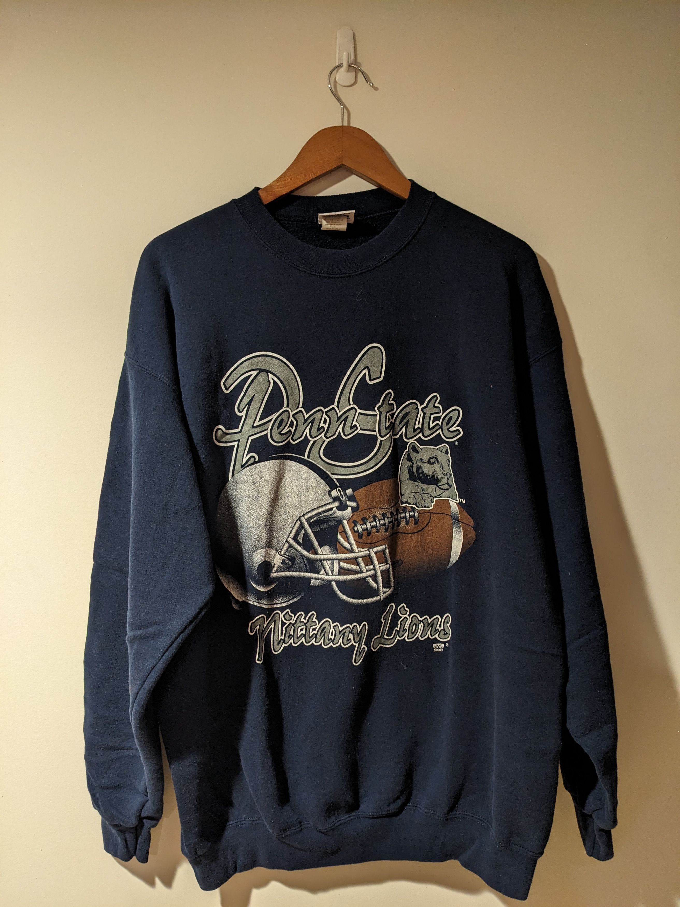 Vintage 90s Penn State University College Blue XL Sweatshirt
