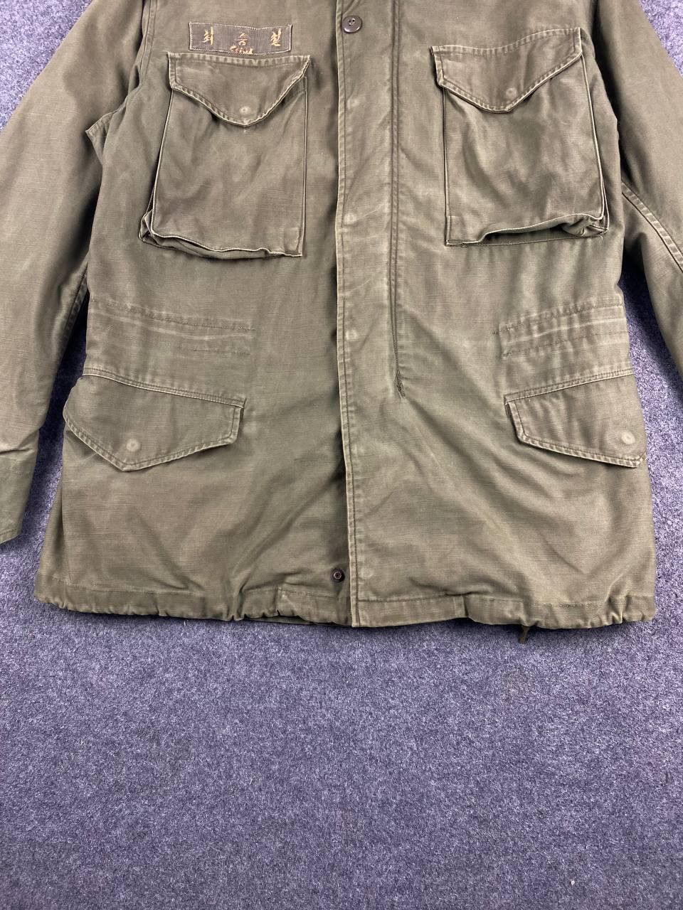 Vintage vintage us army 0g-107 jacket conmar zipper Size US S / EU 44-46 / 1 - 3 Thumbnail