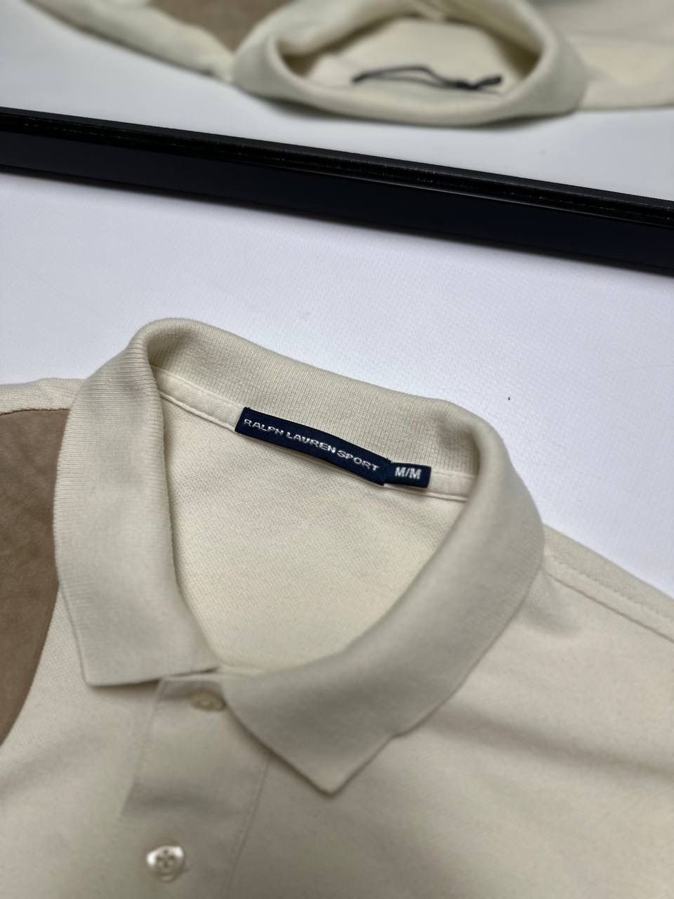 Polo Ralph Lauren 00s Vintage Womens Polo Ralph Lauren With Leather Detail Size M / US 6-8 / IT 42-44 - 4 Thumbnail