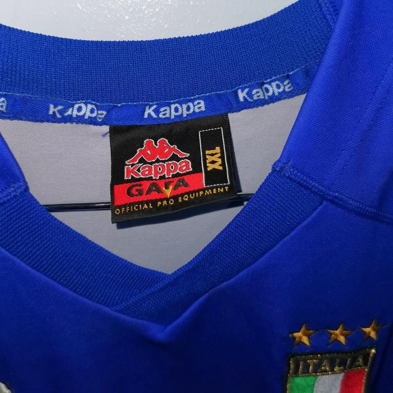 Kappa Italy 1999 2000 Home Shirt Euro Calcio Seria A INZAGHI Size US XXL / EU 58 / 5 - 4 Thumbnail