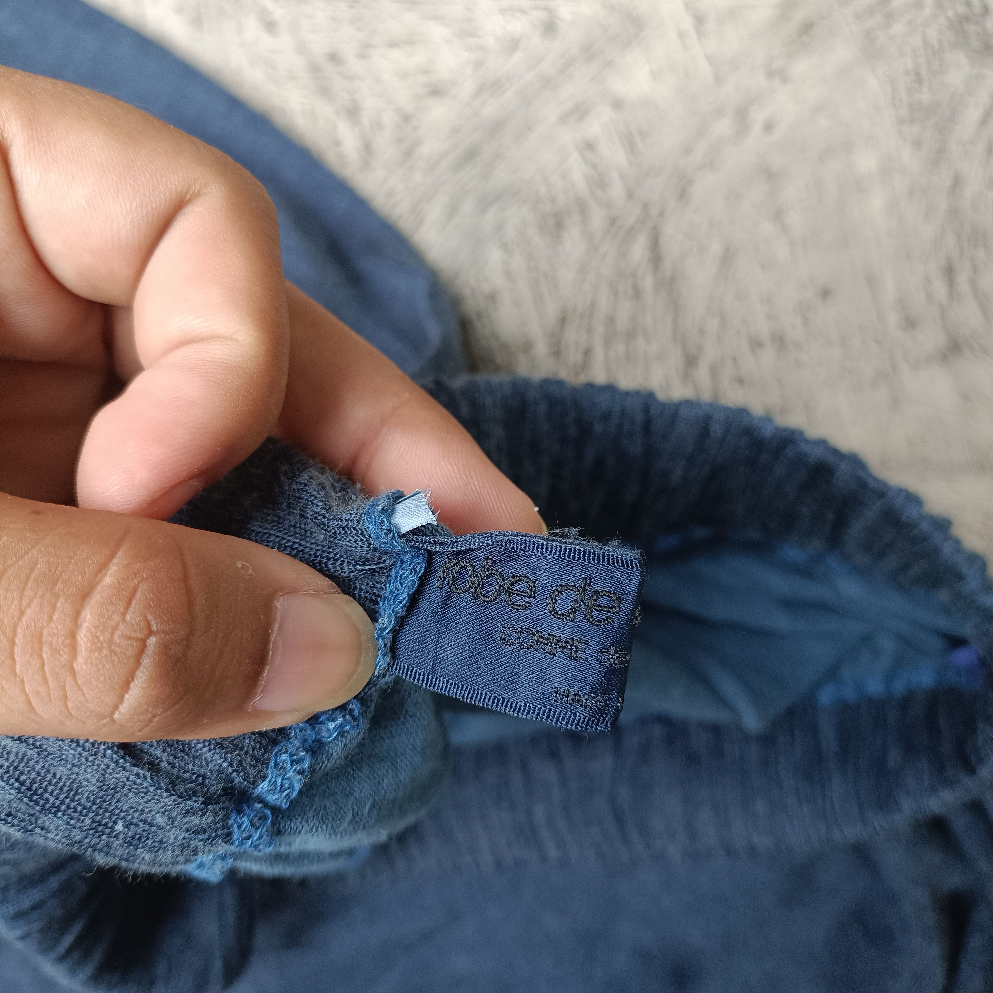 Comme des Garcons Vintage Robe de chambre Comme Des Garcons Skirt Size 29" - 6 Thumbnail
