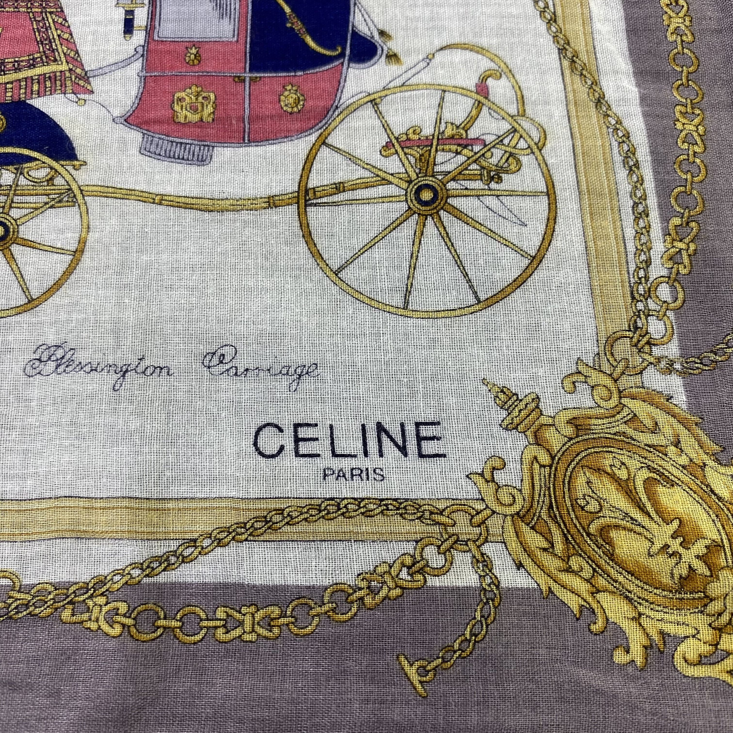 Celine Celine Handkerchief / Bandana / Neckerchief-B1179 Size ONE SIZE - 5 Thumbnail