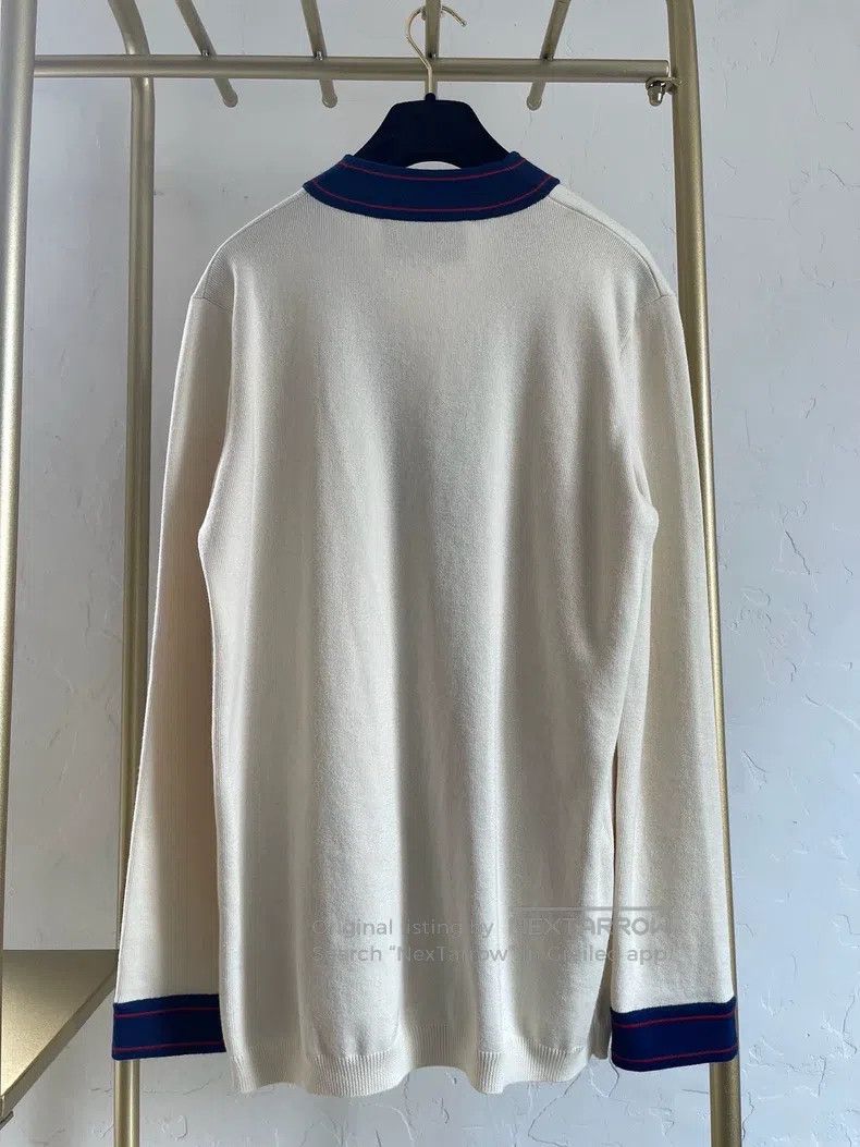 Gucci Gucci Little Bee Knitted Cardigan coat Size S / US 4 / IT 40 - 2 Thumbnail