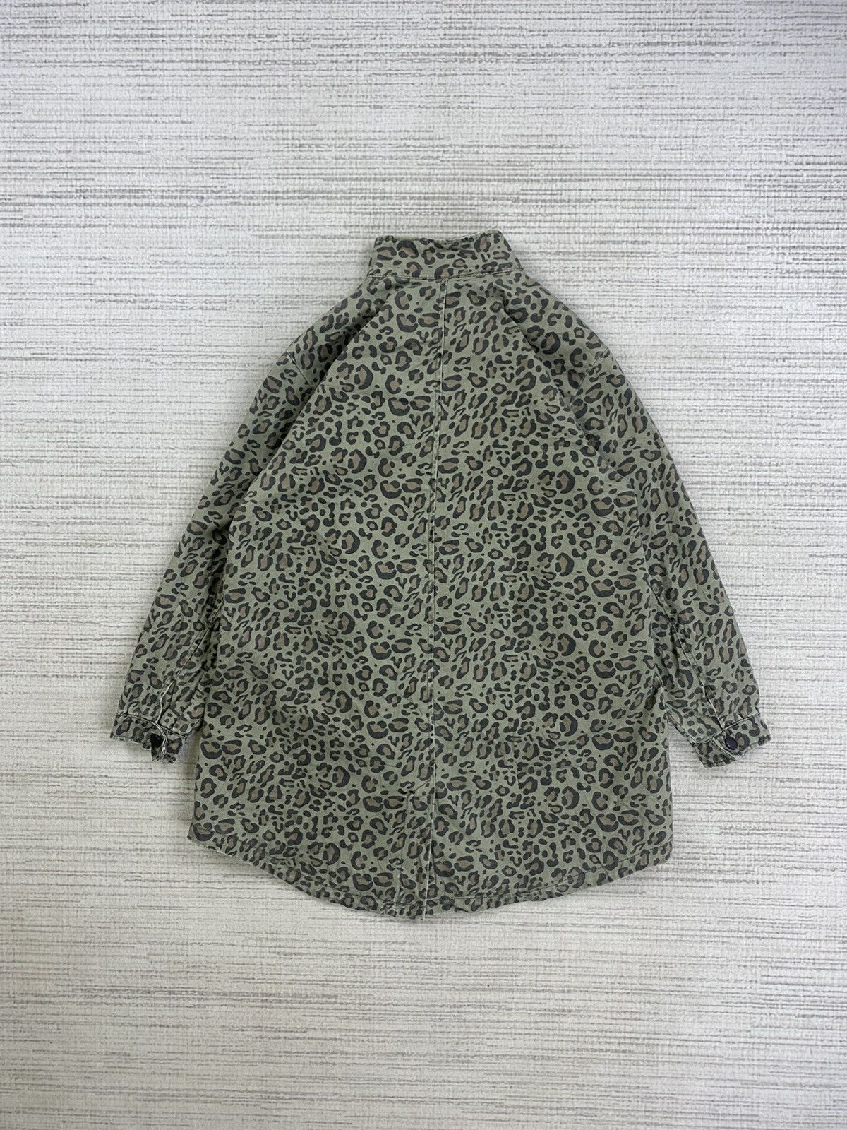 Japanese Brand × Vintage × Zara Vintage Zara Kids Leopard Full Primted Native Jacket Size US S / EU 44-46 / 1 - 2 Thumbnail