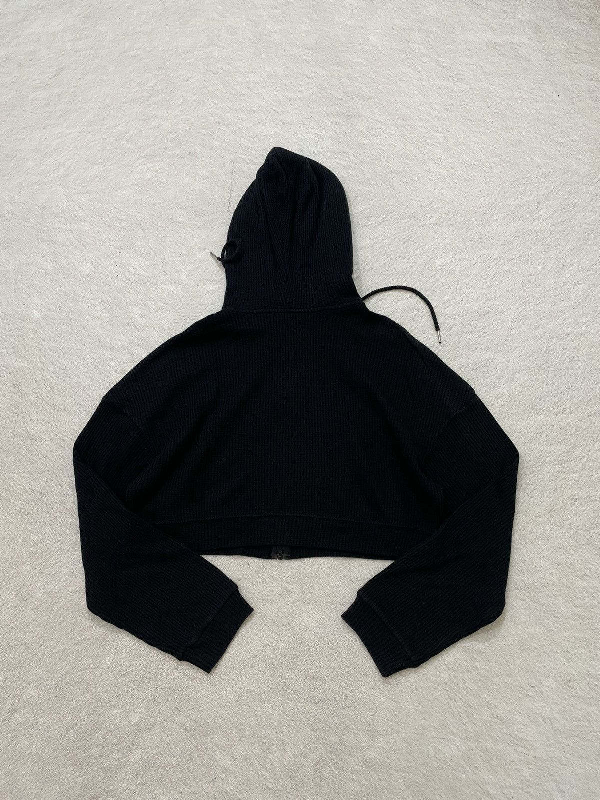 If Six Was Nine 2000s Japanese Thermal Hooded Crop Hysteric Y2K Grunge y2K Size M / US 6-8 / IT 42-44 - 6 Thumbnail