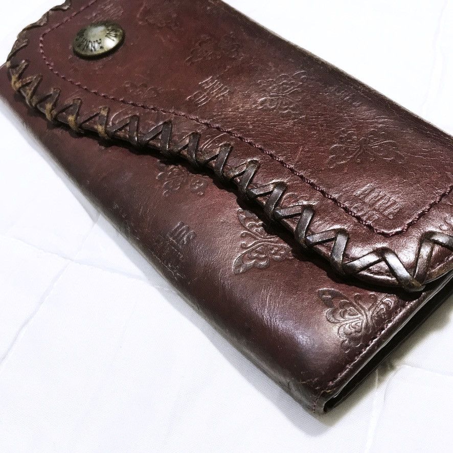Japanese Brand Anna Sui– Vintage Leather Wallet Size ONE SIZE - 5 Thumbnail