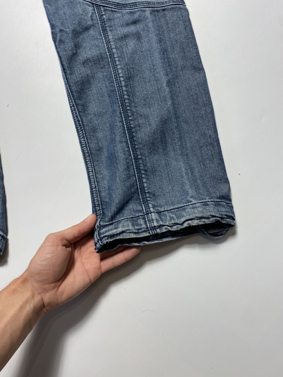 Vintage Vintage Y2k Police cargo jeans Kanye West style size 30 Size US 30 / EU 46 - 11 Thumbnail