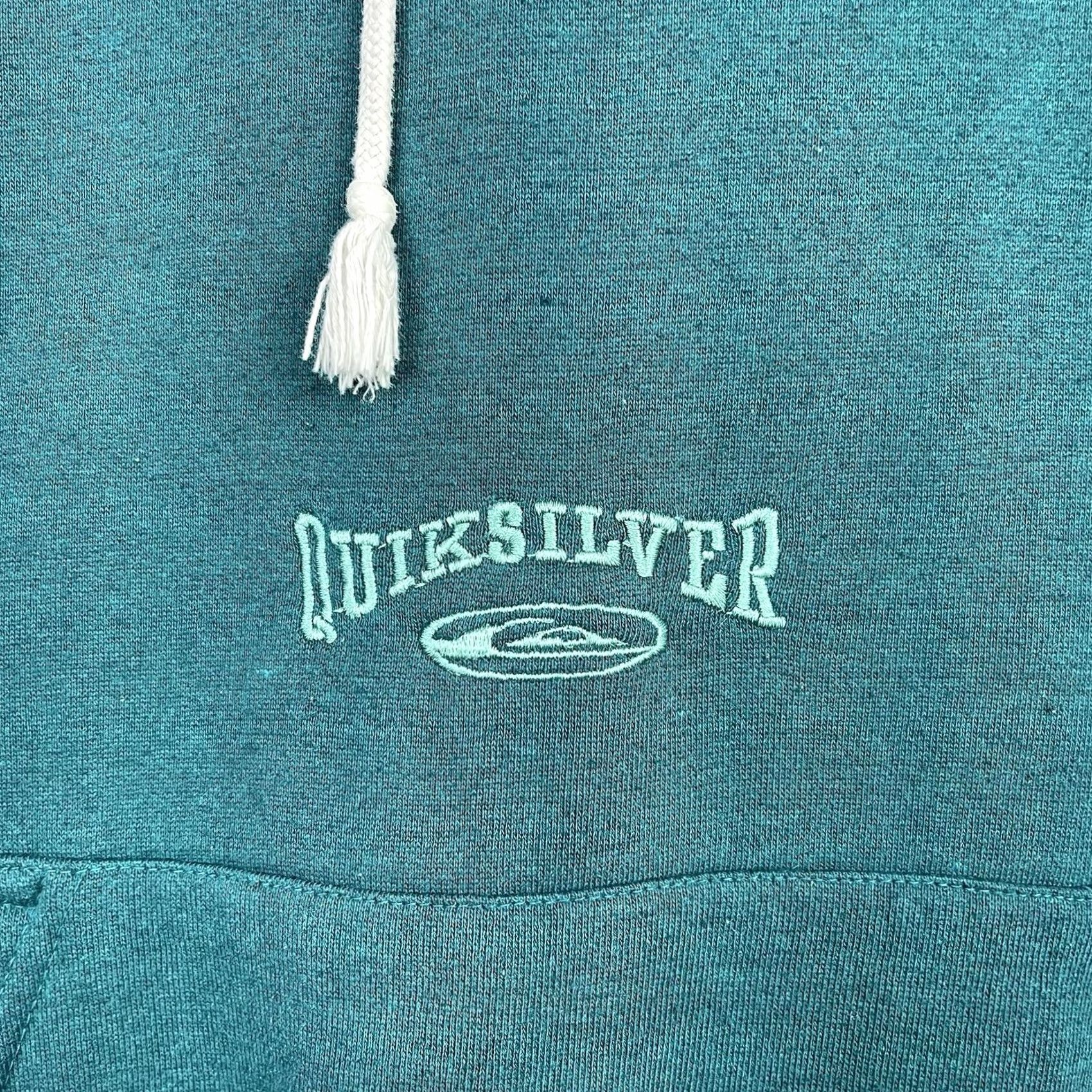 Quiksilver Vintage Quiksilver Hoodie Mens XL Green Surf Skate Beach Sweatshirt Size US XL / EU 56 / 4 - 4 Thumbnail