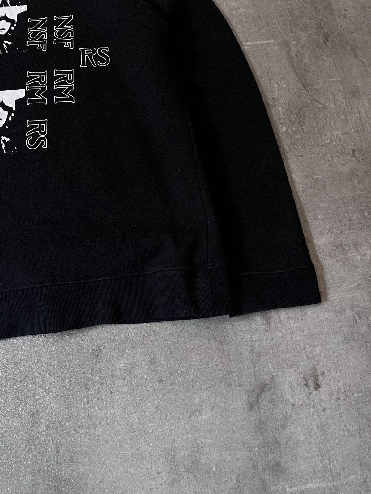 Raf Simons Raf Simons S/S 19 black sweatshirt rare Size US M / EU 48-50 / 2 - 4 Thumbnail