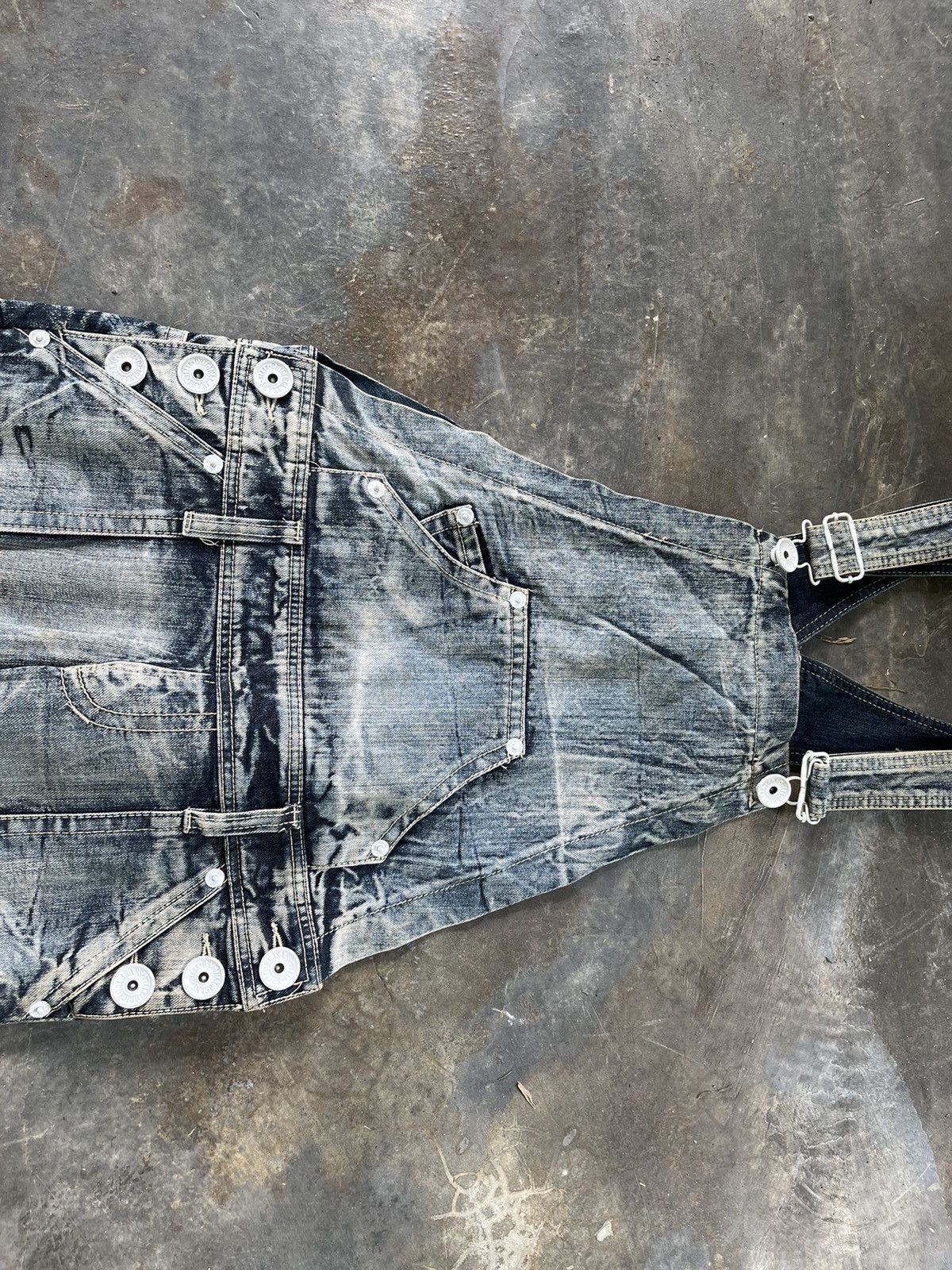 Japanese Brand × Tornado Mart × Vintage LGB Inspired Coverall Denim Size US 31 - 5 Thumbnail