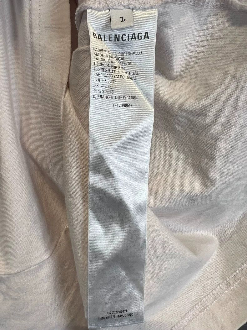 Balenciaga Balenciaga Block letter short sleeve Size US S / EU 44-46 / 1 - 6 Thumbnail