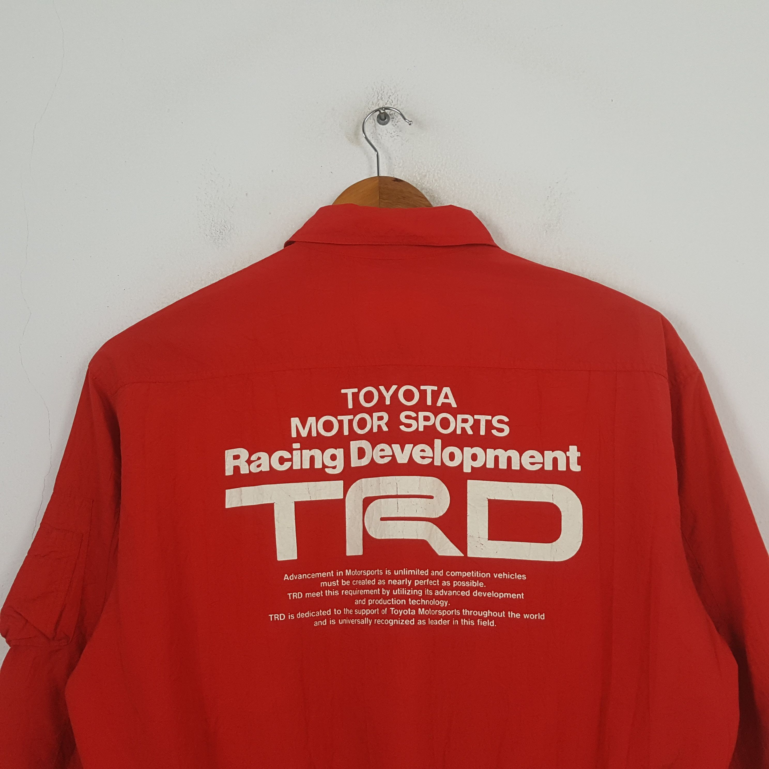 Vintage Toyota Motorsport TRD Racing Development Jacket C300N2 Size US XL / EU 56 / 4 - 2 Thumbnail