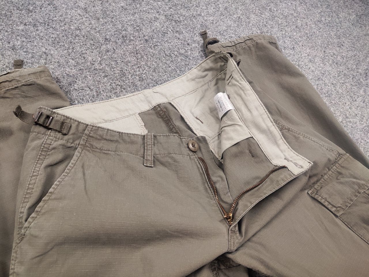 Carhartt Vintage Carhartt Aviation Ripstop Cargo Beige W Pants Size US 31 - 14 Thumbnail