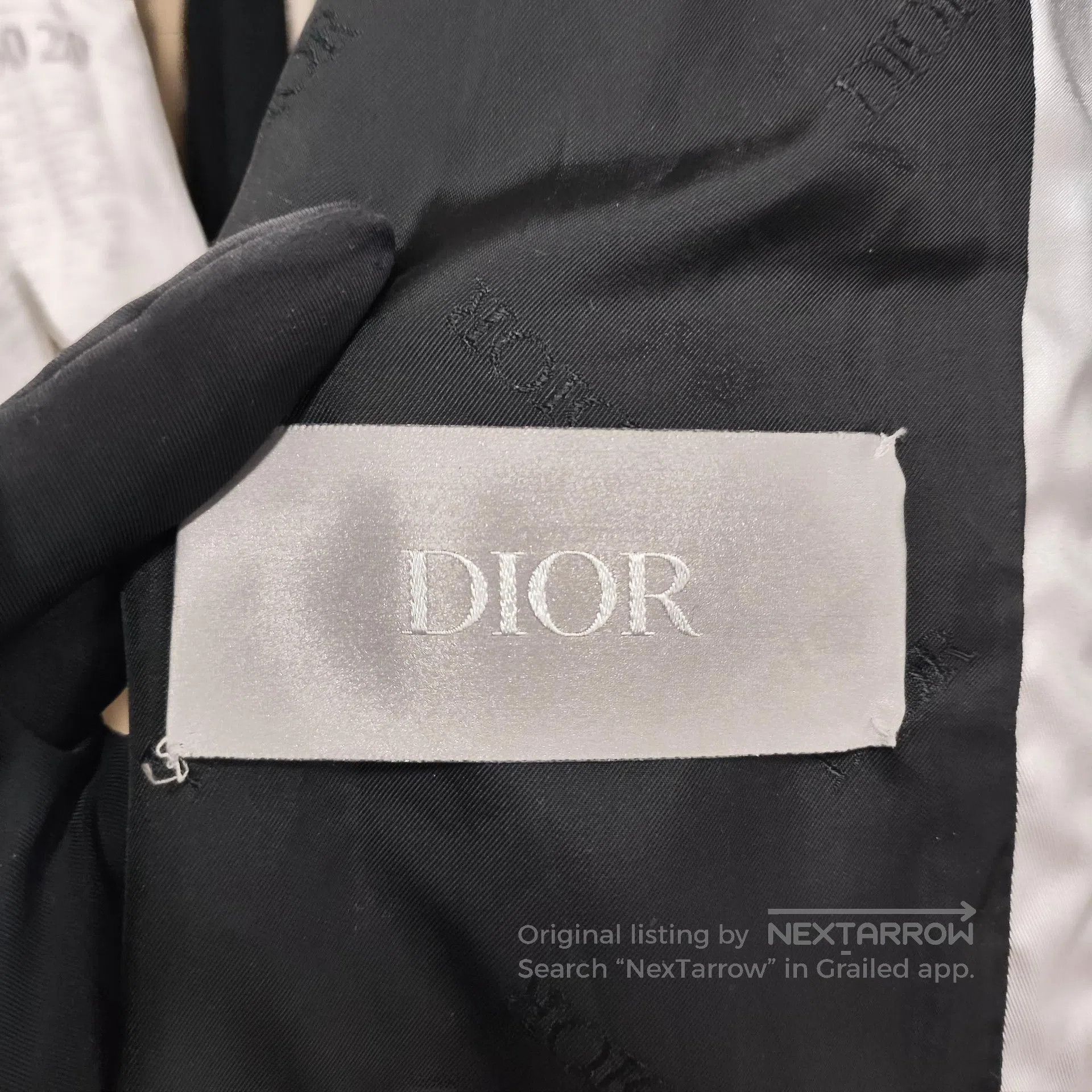 Dior Dior Silver Windproof Tech Jacket Hooded Coat| Size US L / EU 52-54 / 3 - 5 Thumbnail