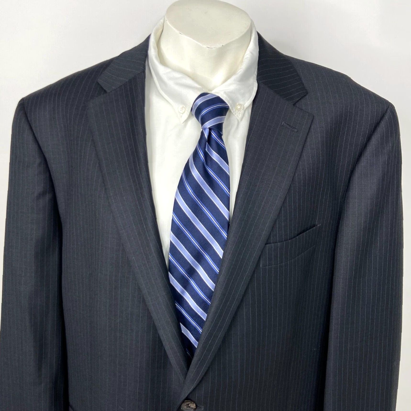 Ralph Lauren Lauren Ralph Lauren 48R Wool Blend Two Button Blazer Sport Coat Jacket Suit Jacket Size 48R - 2 Thumbnail