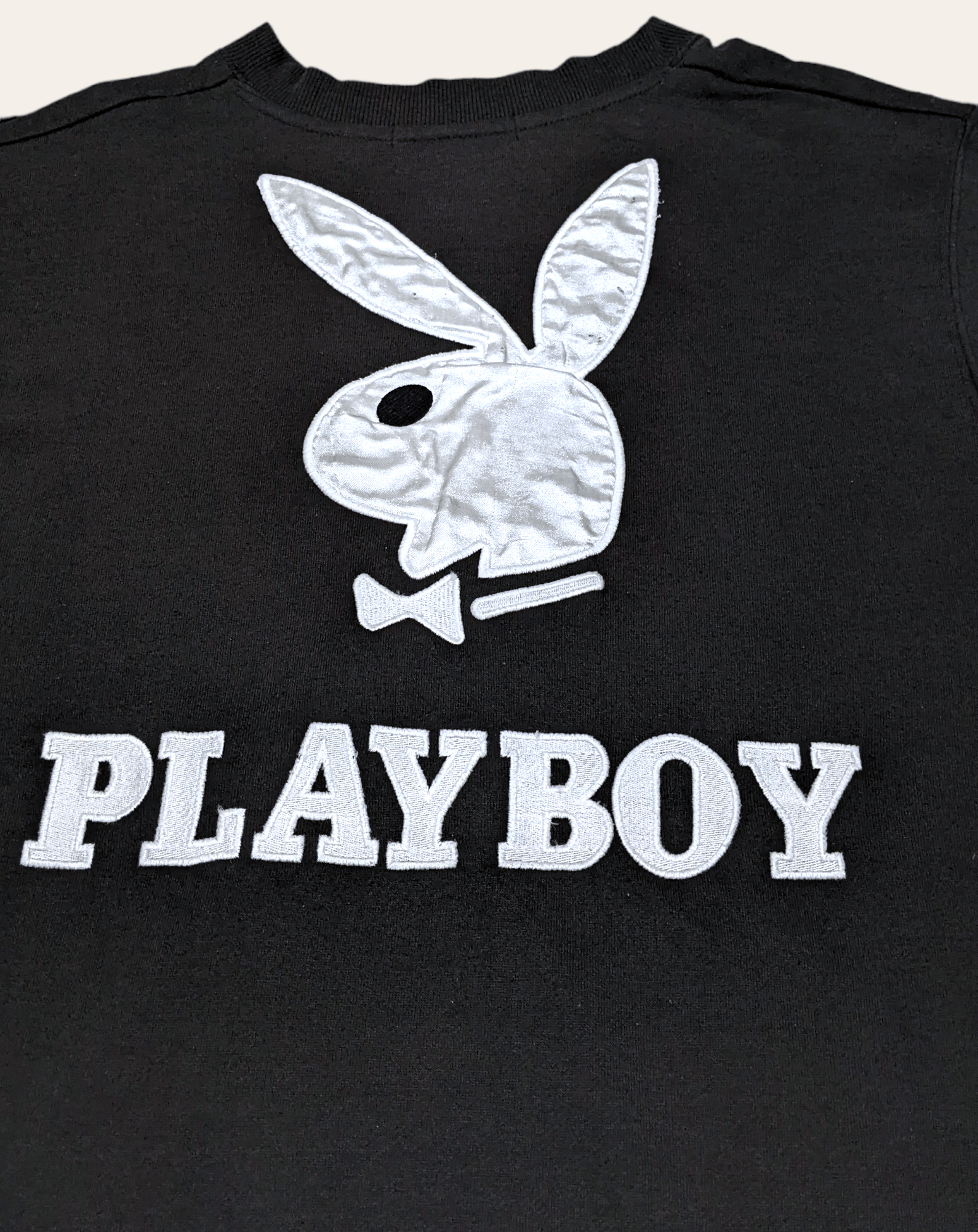 Playboy × Vintage Vintage 90s Playboy Spellout Big Logo Embroidered Sweatshirt Size US L / EU 52-54 / 3 - 3 Thumbnail