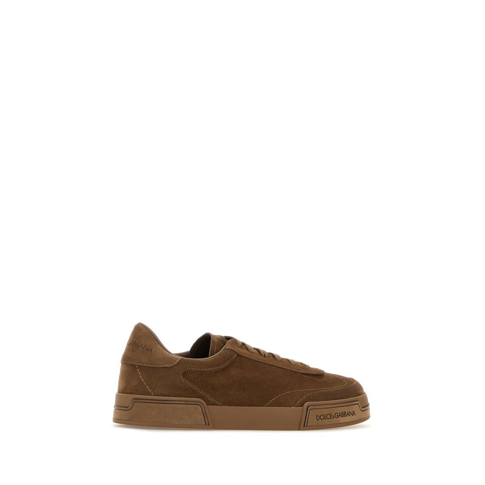 Dolce & Gabbana DOLCE & GABBANA Brown Suede Sneakers New & Authentic (Men's Size US 10 / EU 43 - 3 Thumbnail