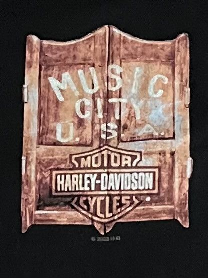Harley Davidson Harley-Davidson Music City Nashville TN Graphic T-Shirt Size US XXL / EU 58 / 5 - 4 Thumbnail