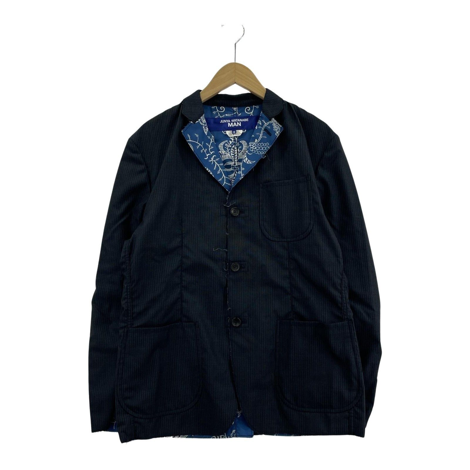 Junya Watanabe JUNYA WATANABE MAN Reversible Tailored Jacket Navy S Size US S / EU 44-46 / 1 - 1 Thumbnail