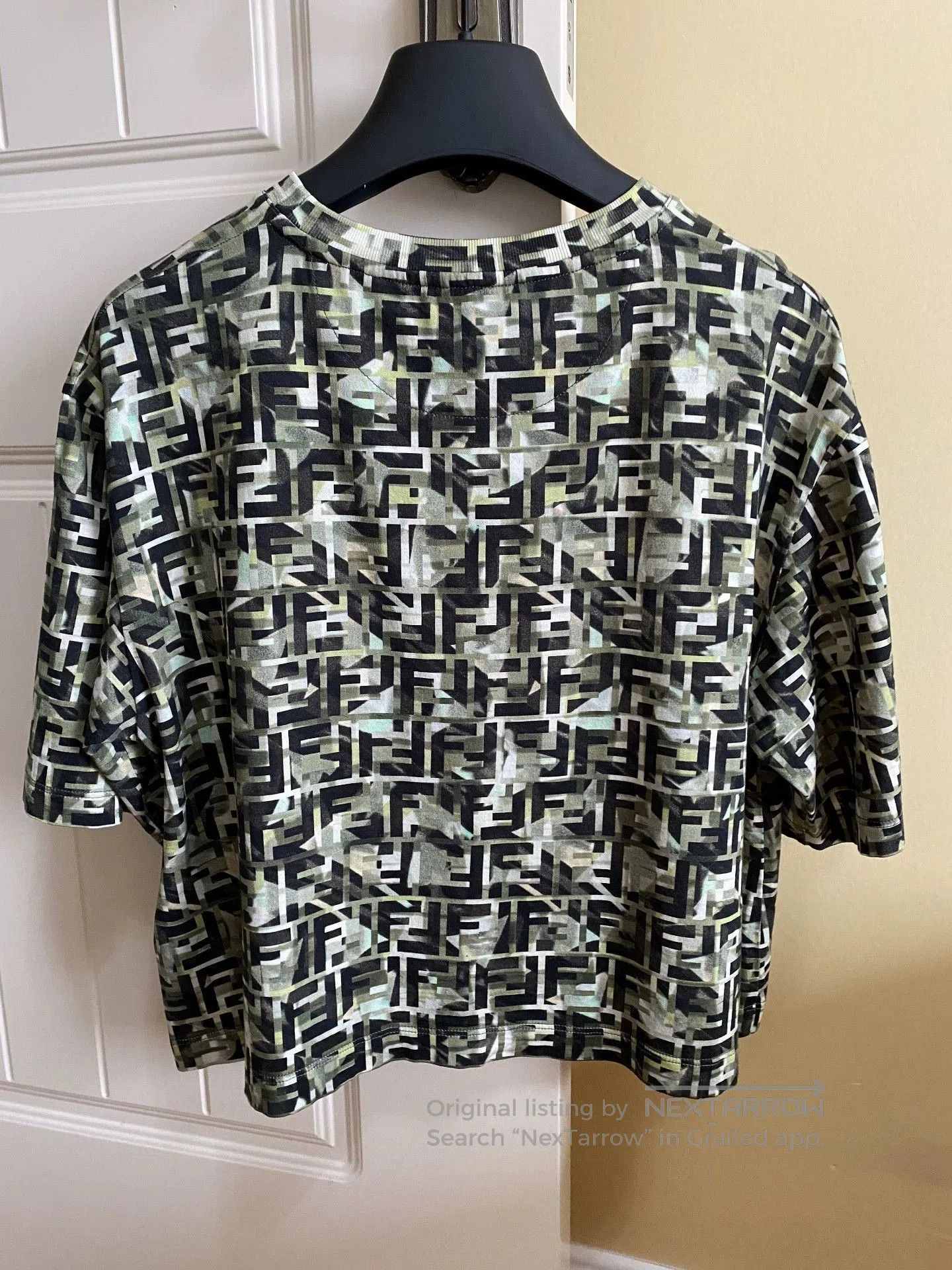 Fendi Fendi Double F Logo Short Sleeve T-Shirt. Size US M / EU 48-50 / 2 - 2 Thumbnail