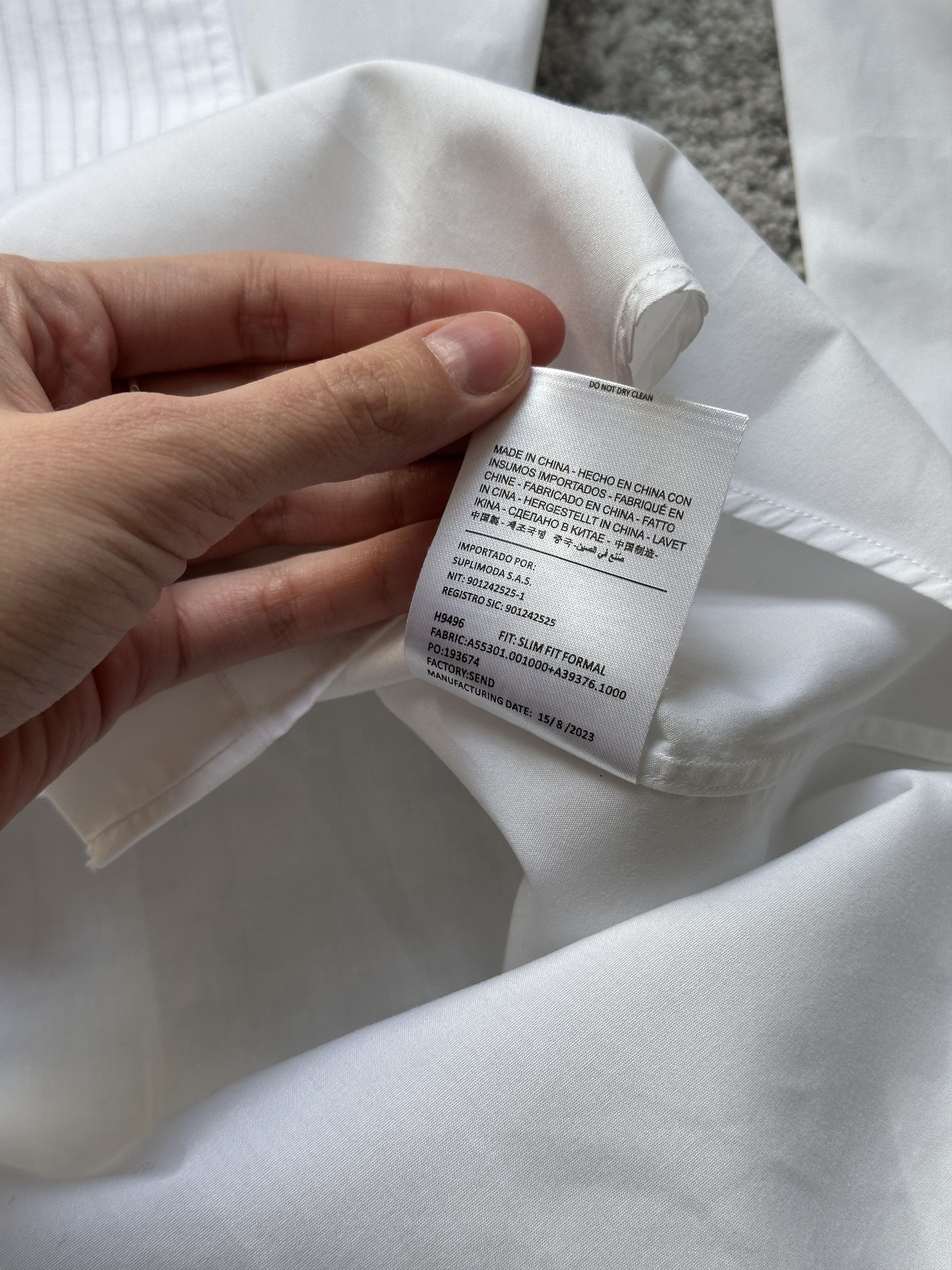 Suitsupply Suitsupply shirt egyptian cotton Size US M / EU 48-50 / 2 - 10 Thumbnail