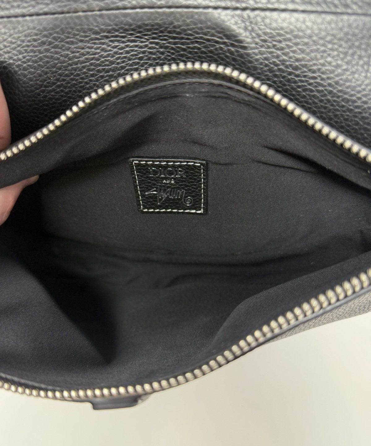 Dior × Stussy Dior x Shawn Stussy Saddle Crossbody Leather Bag Size ONE SIZE - 7 Thumbnail