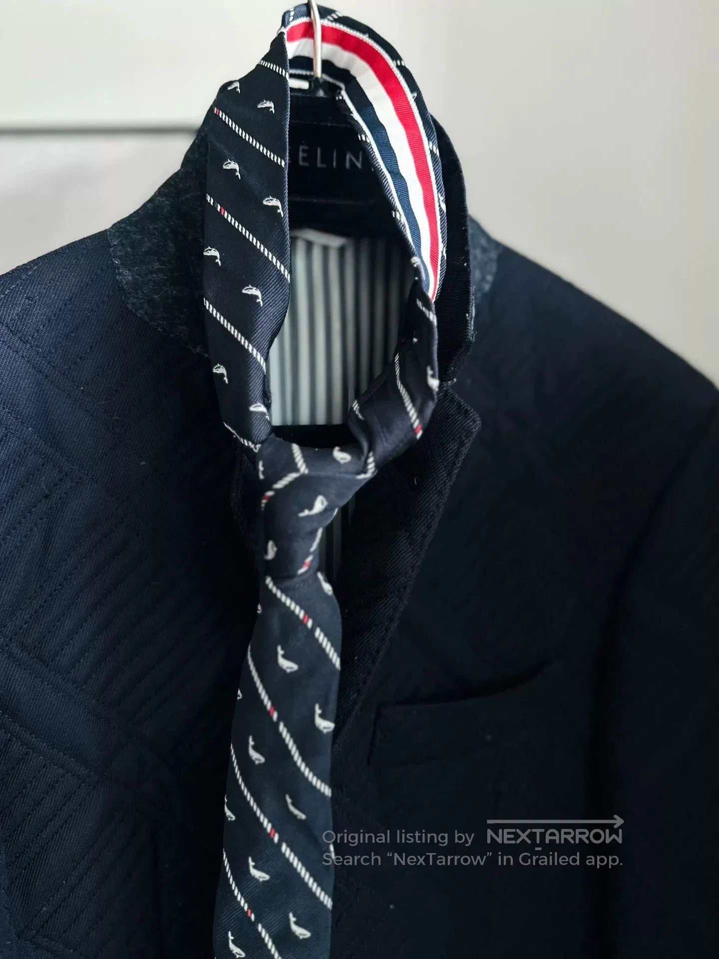 Thom Browne Thom Browne SS14 Silk Tie. Size ONE SIZE - 1 Thumbnail